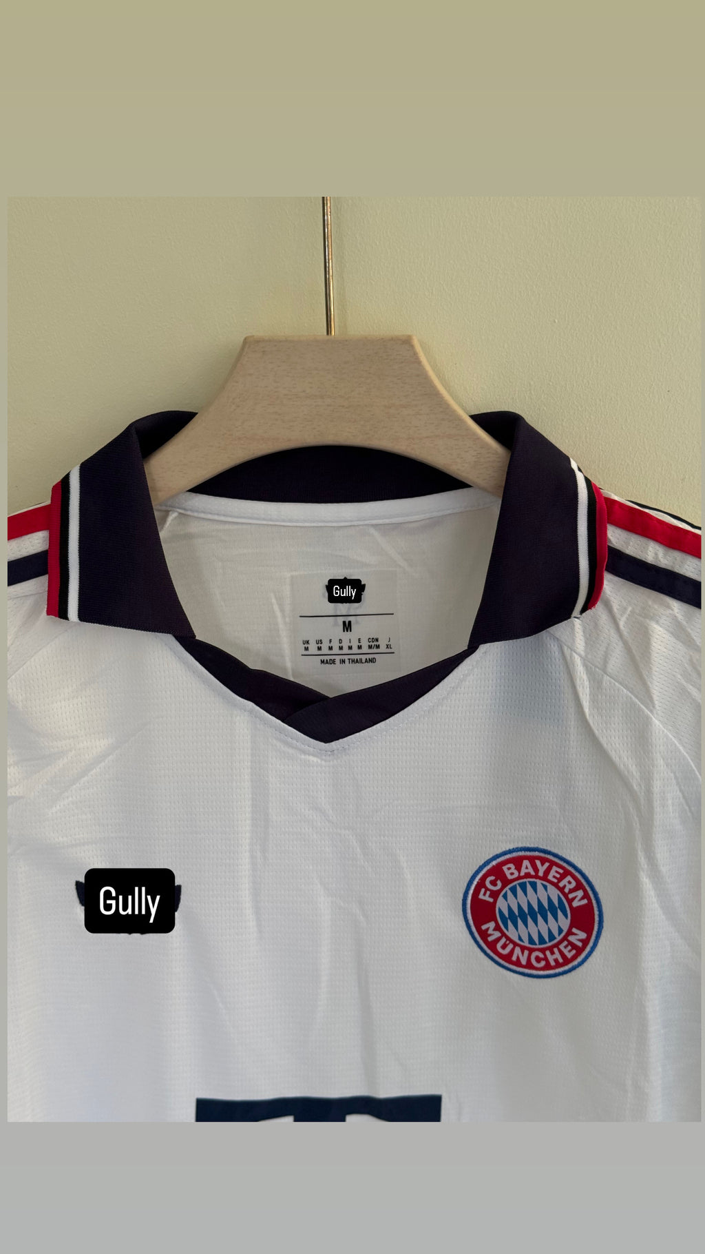BAYERN AWAY KIT 26/27  MASTER QUALITY EMBROIDERY