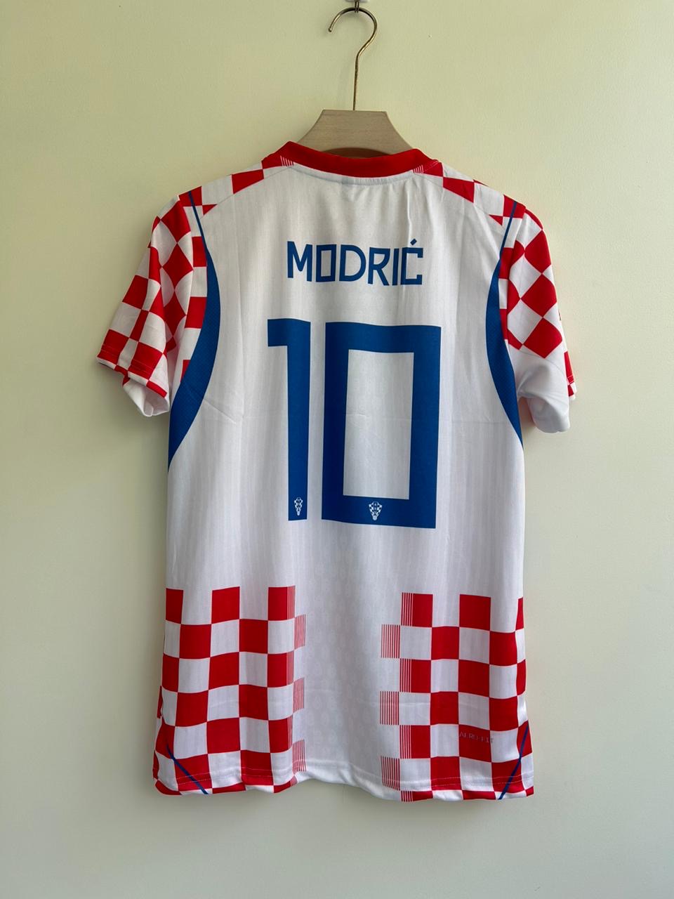 MODRIC CROATIA 2026 WORLD CUP HOME KIT EMBROIDERY