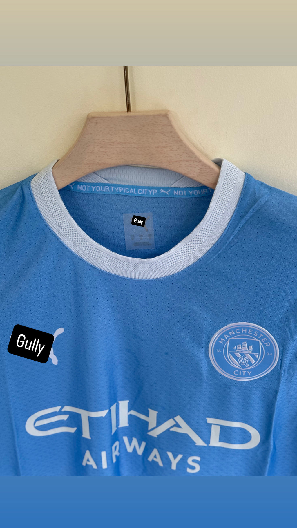 MANCHESTER CITY HOME KIT 26/27 PLAYER VERSION EMBROIDERY