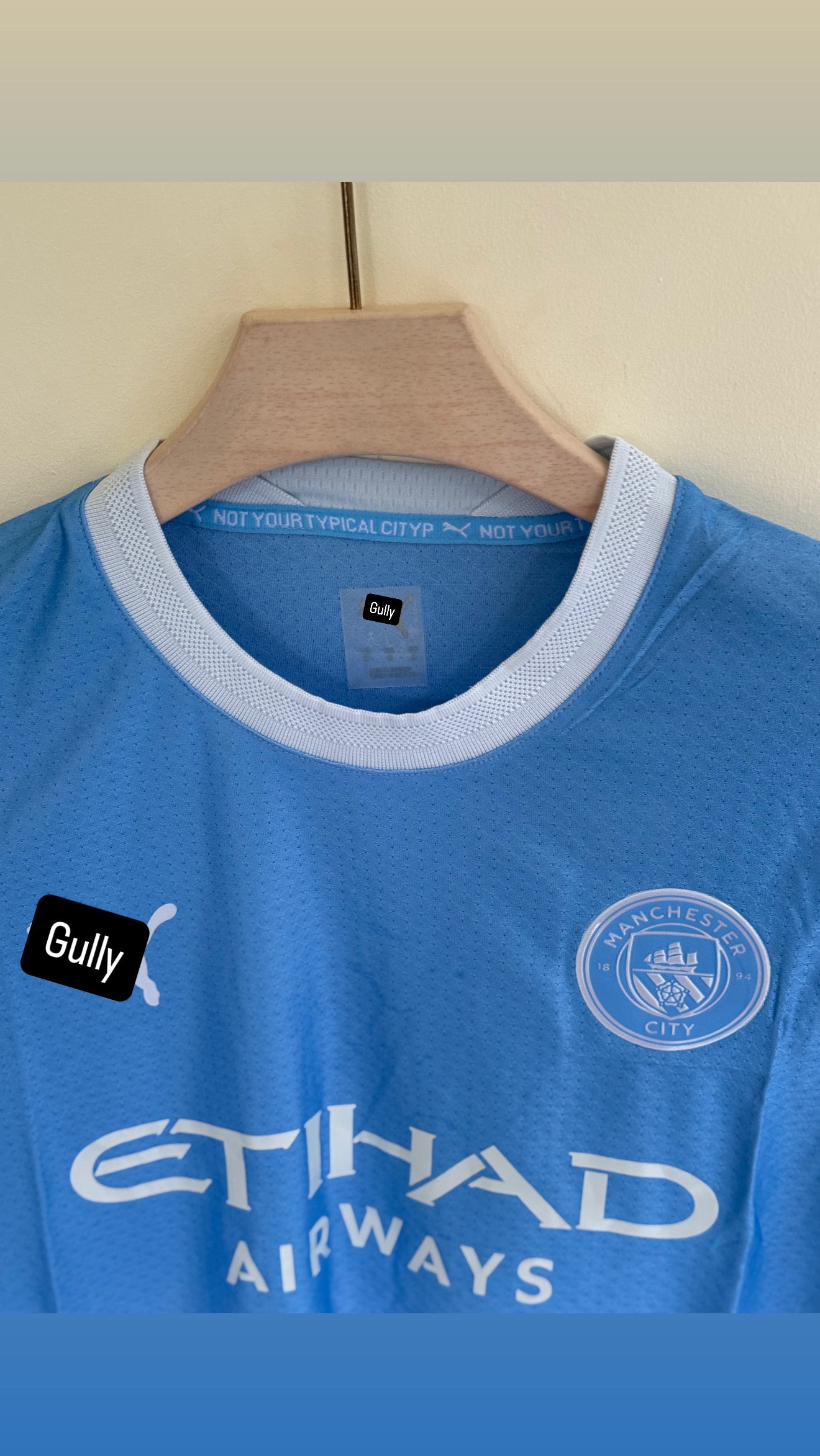 MANCHESTER CITY HOME KIT 26/27 PLAYER VERSION EMBROIDERY