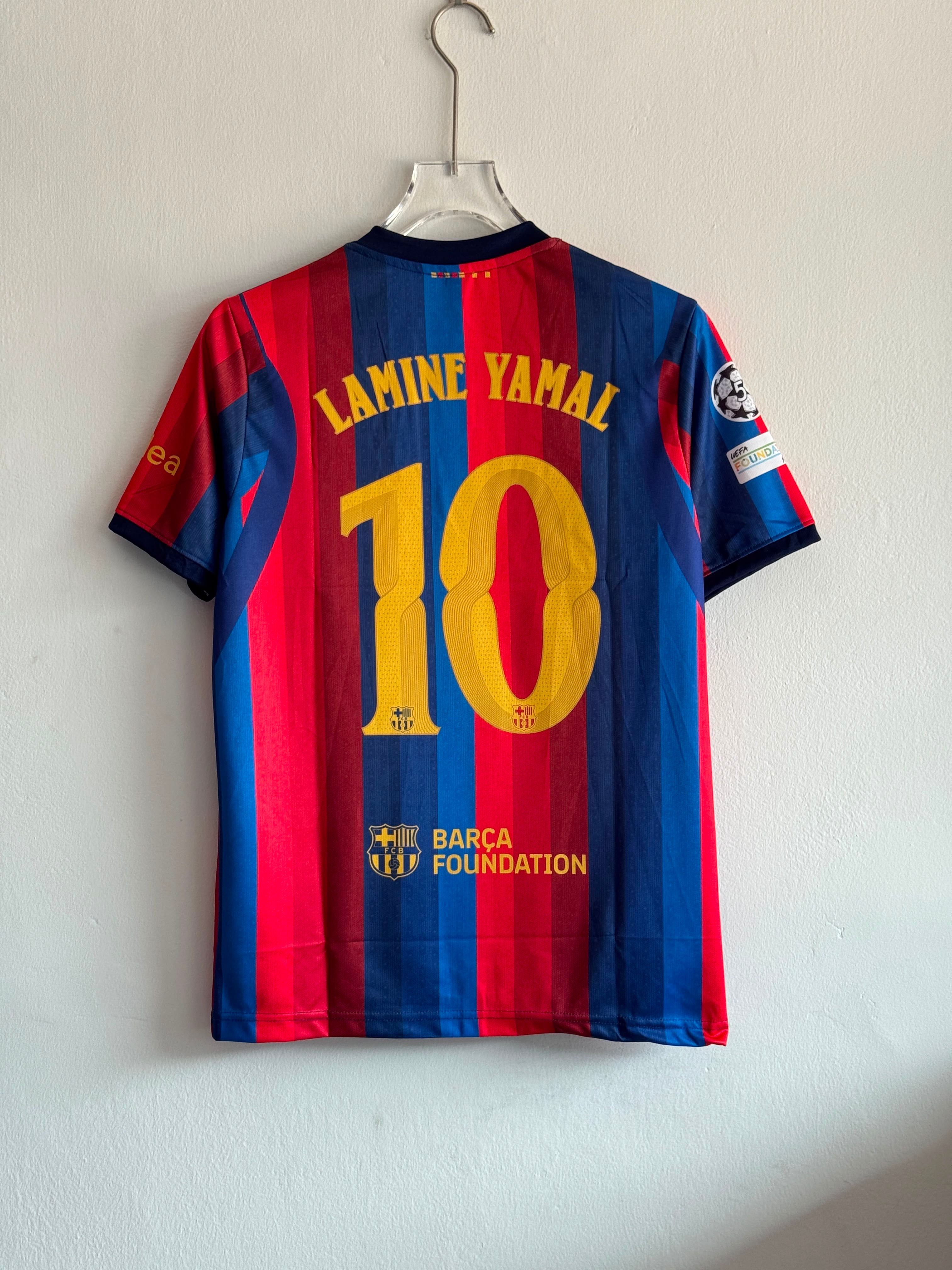 YAMAL BARCELONA HOME KIT 26/27 EMBROIDERY (Copy)