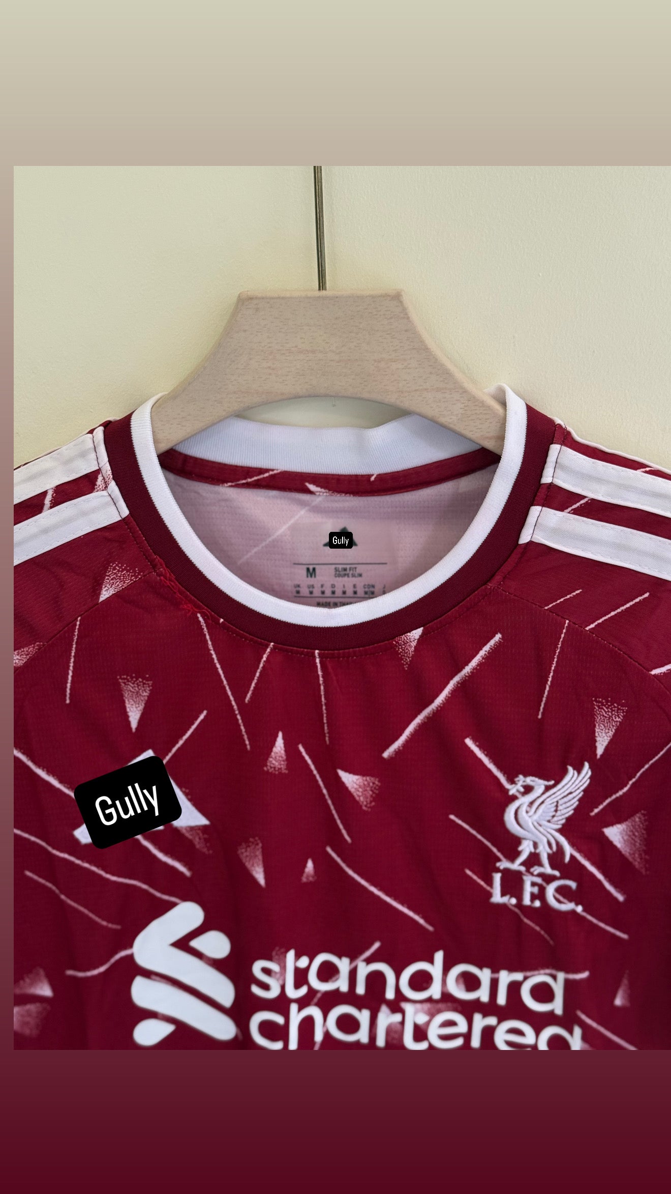 LIVERPOOL HOME KIT 26/27  MASTER QUALITY EMBROIDERY