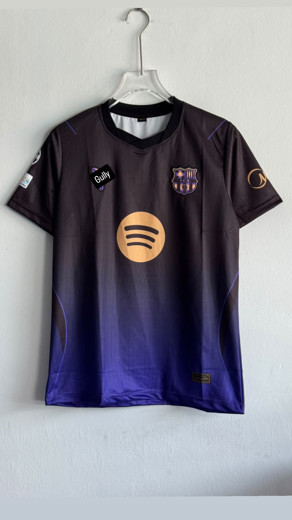 PEDRI BARCELONA 26/27 AWAY KIT EMBROIDERY