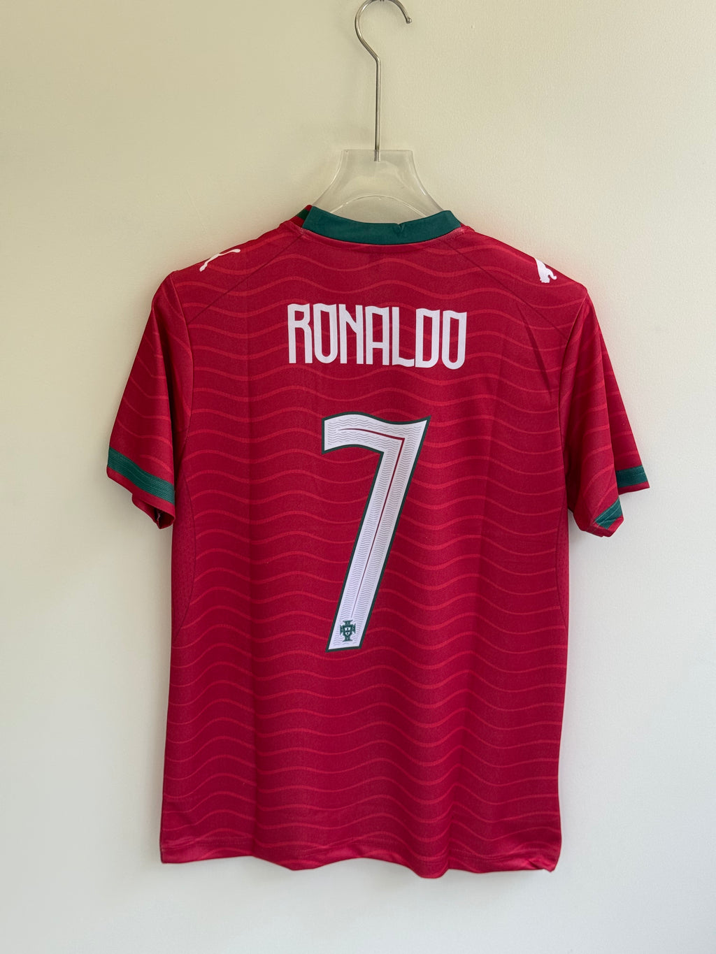 RONALDO PORTUGAL HOME WORLD CUP  KIT EMBROIDERY
