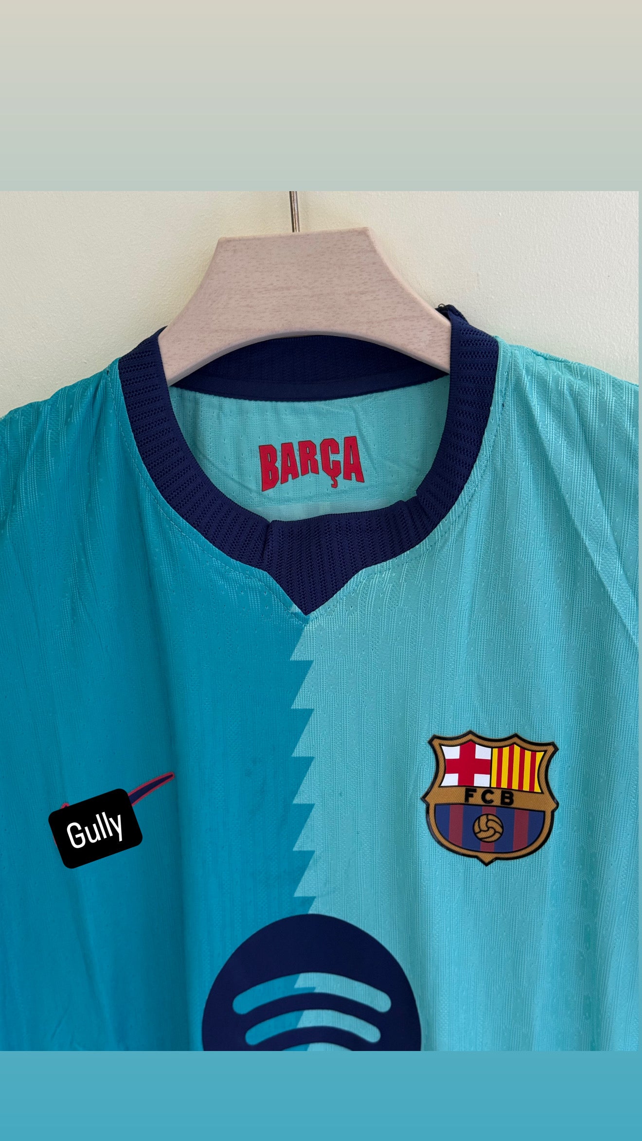 BARCELONA THIRD KIT 26/27 PLAYER VERSION EMBROIDERY