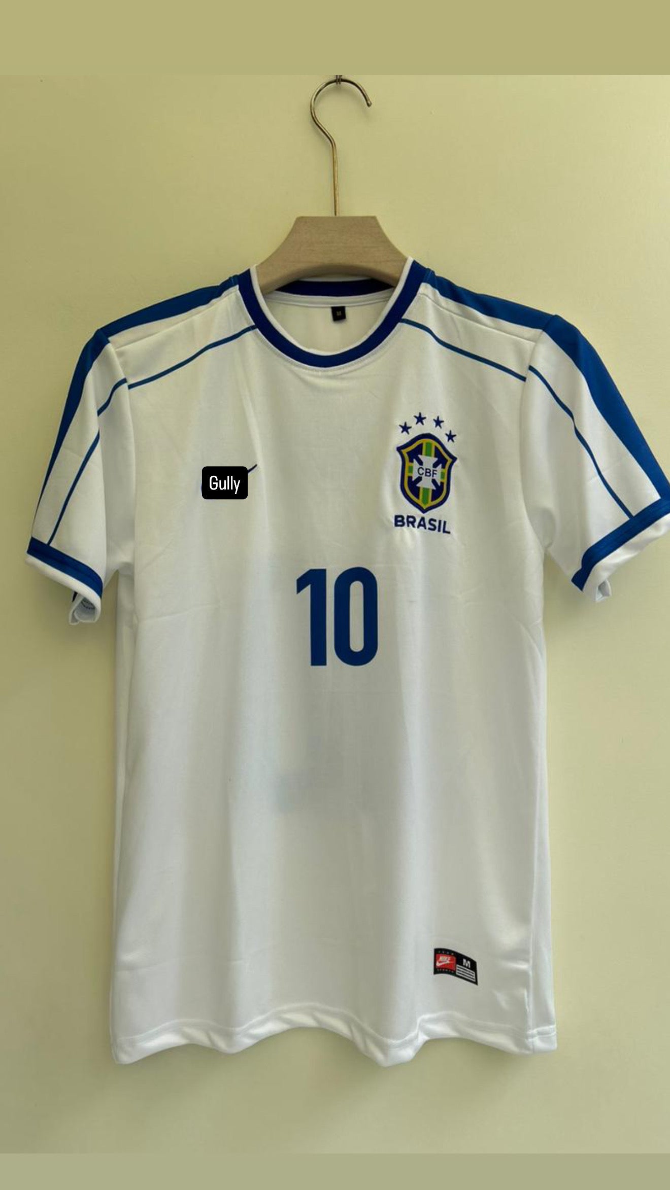 NEYMAR BRAZIL RETRO KIT EMBROIDERY