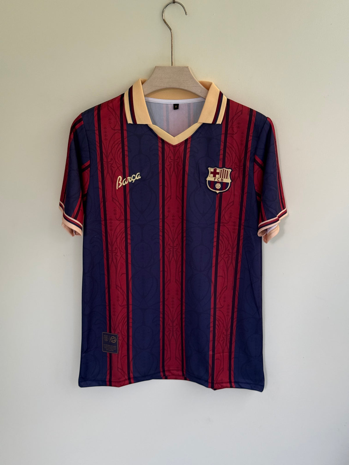 MESSI BARCELONA 125 th ANNIVERSARY KIT POLO EMBROIDERY
