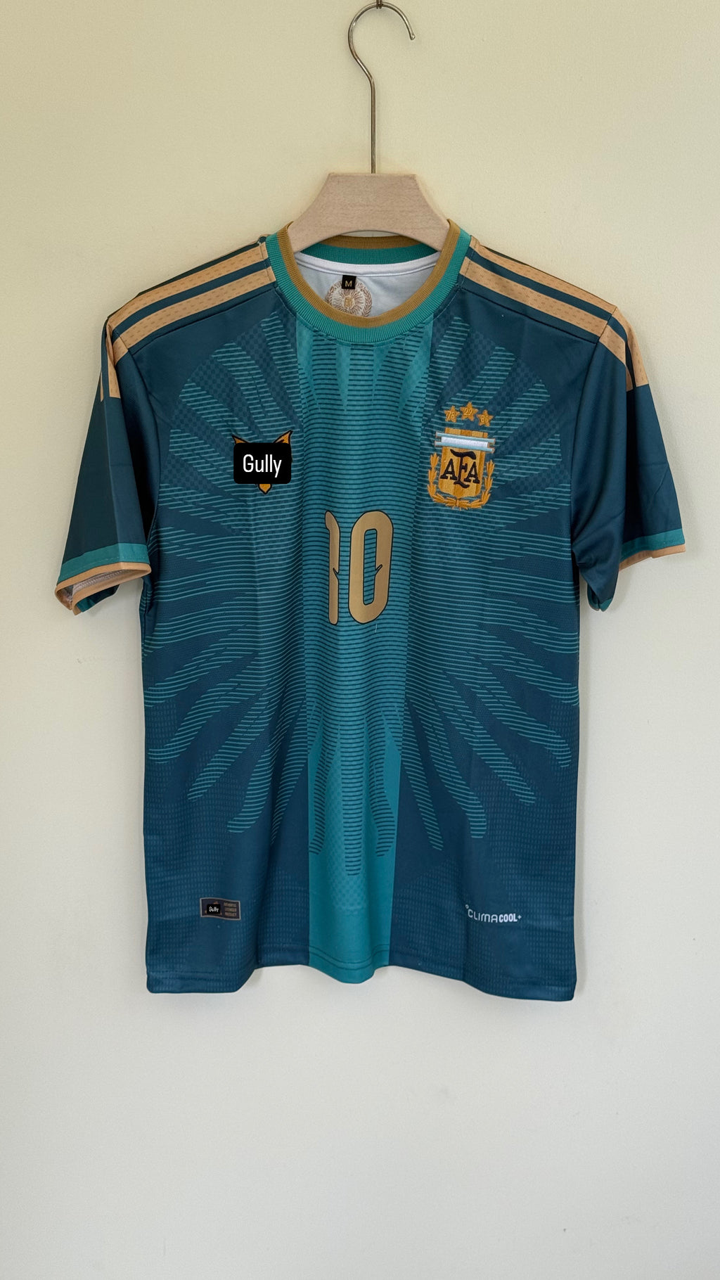 MESSI ARGENTINA GREEN FAREWELL KIT EMBROIDERY