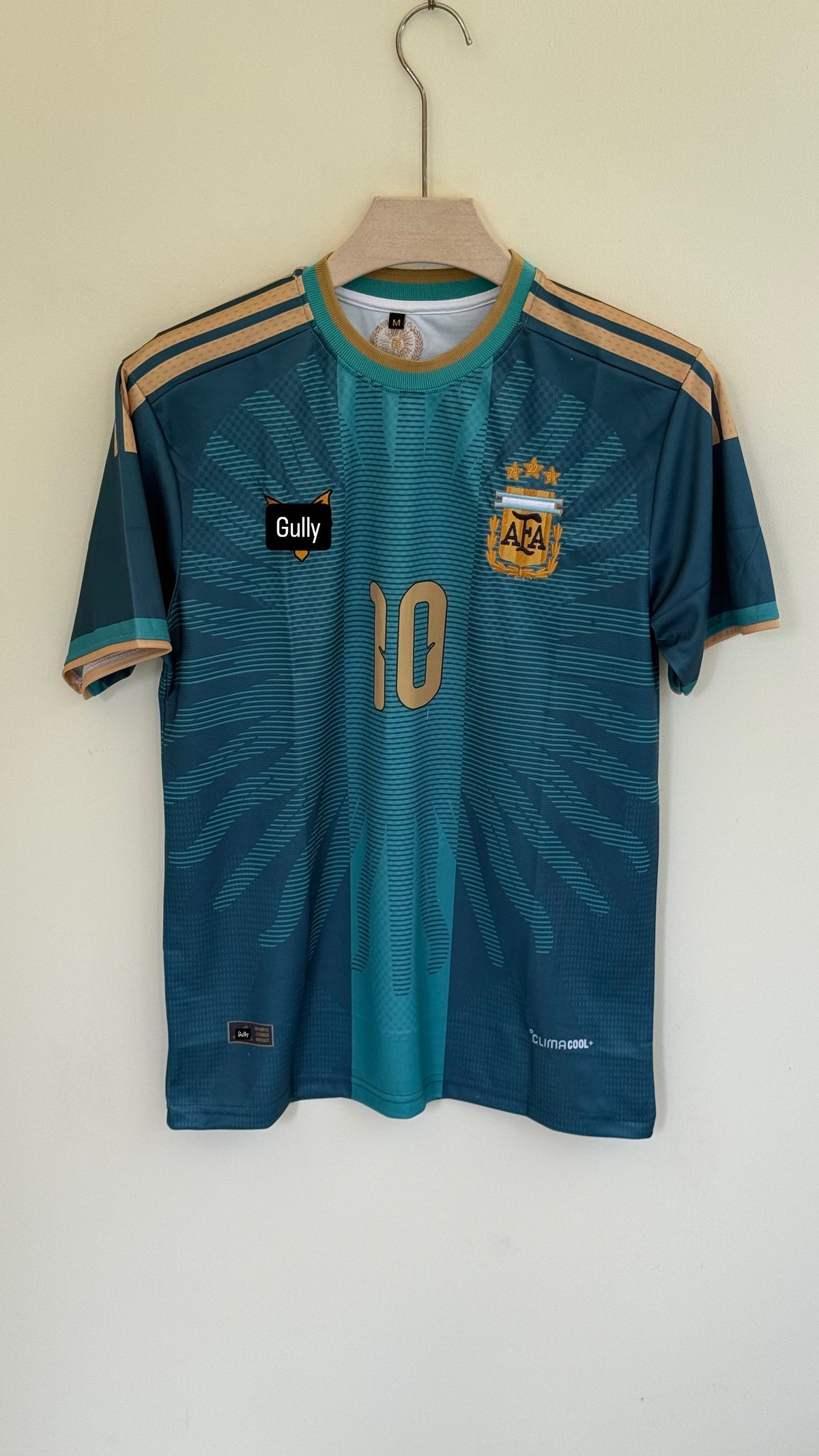 MESSI ARGENTINA GREEN FAREWELL KIT EMBROIDERY
