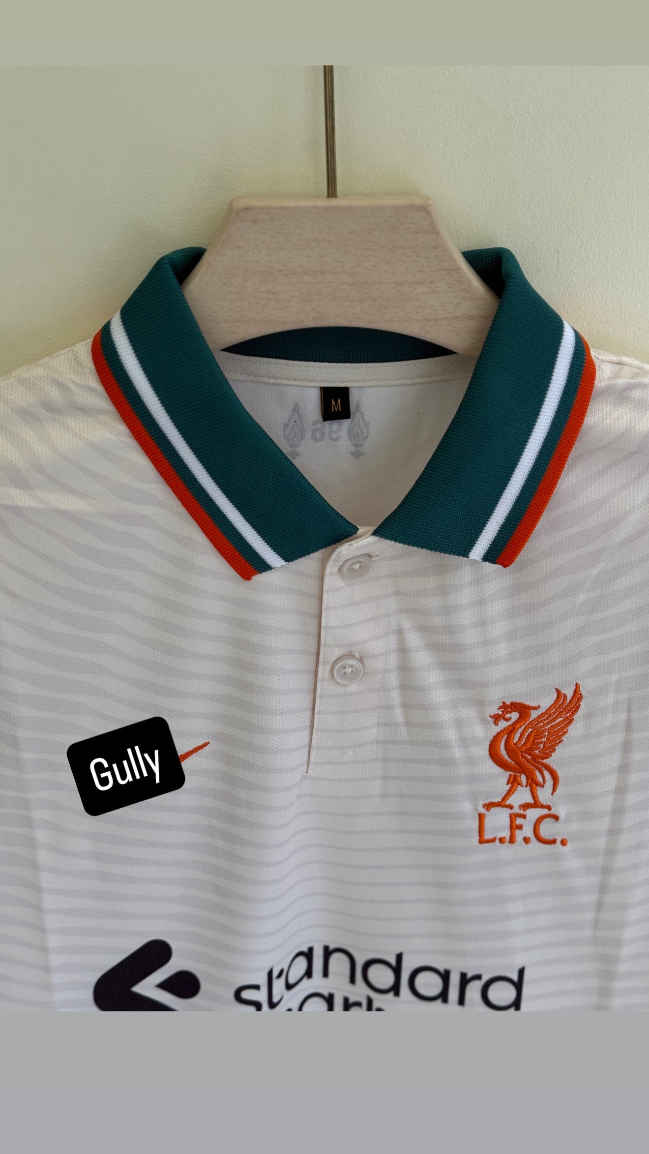 DIOGO JOTTA LIVERPOOL 21/22 AWAY KIT POLO EMBROIDERY
