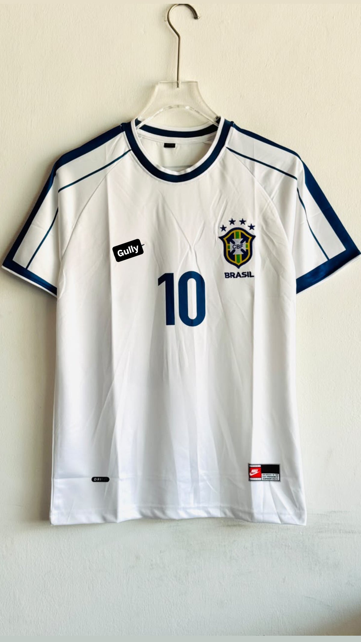 NEYMAR BRAZIL RETRO KIT EMBROIDERY