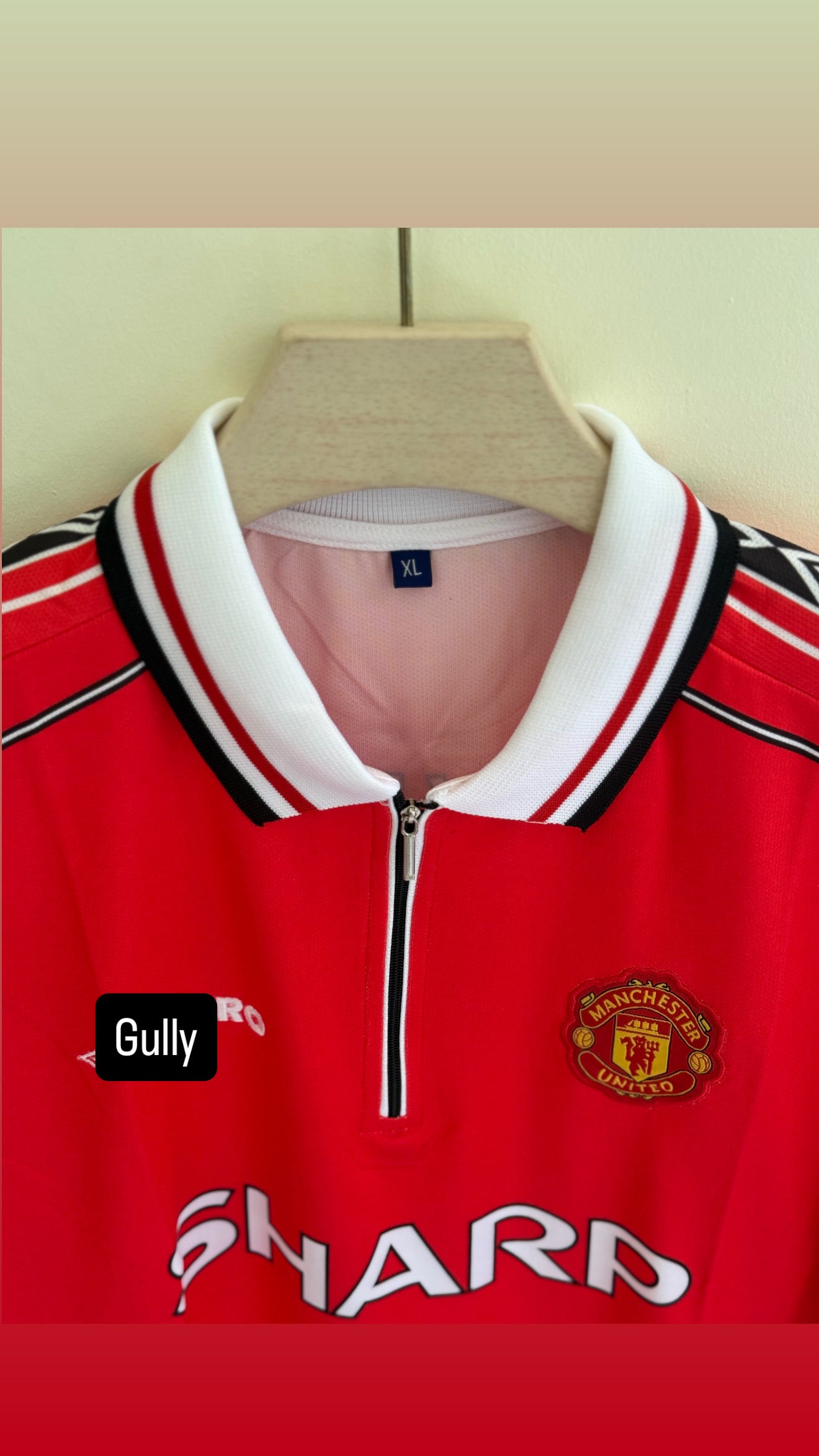 BECKHAM UNITED POLO FULL SLEEV EMBROIDERY