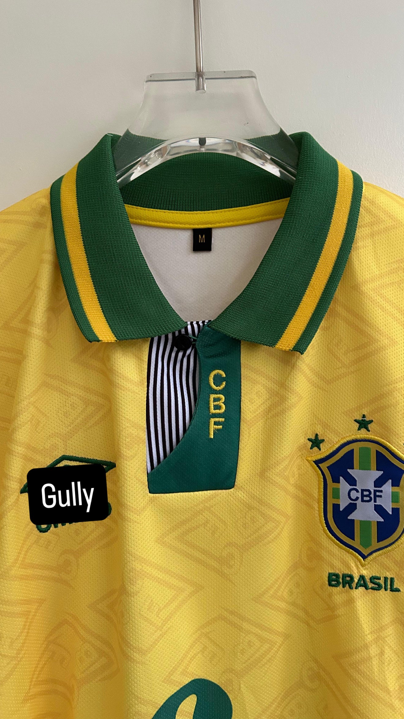 R.CARLOS BRAZIL POLO FIVE SLEEV EMBROIDERY