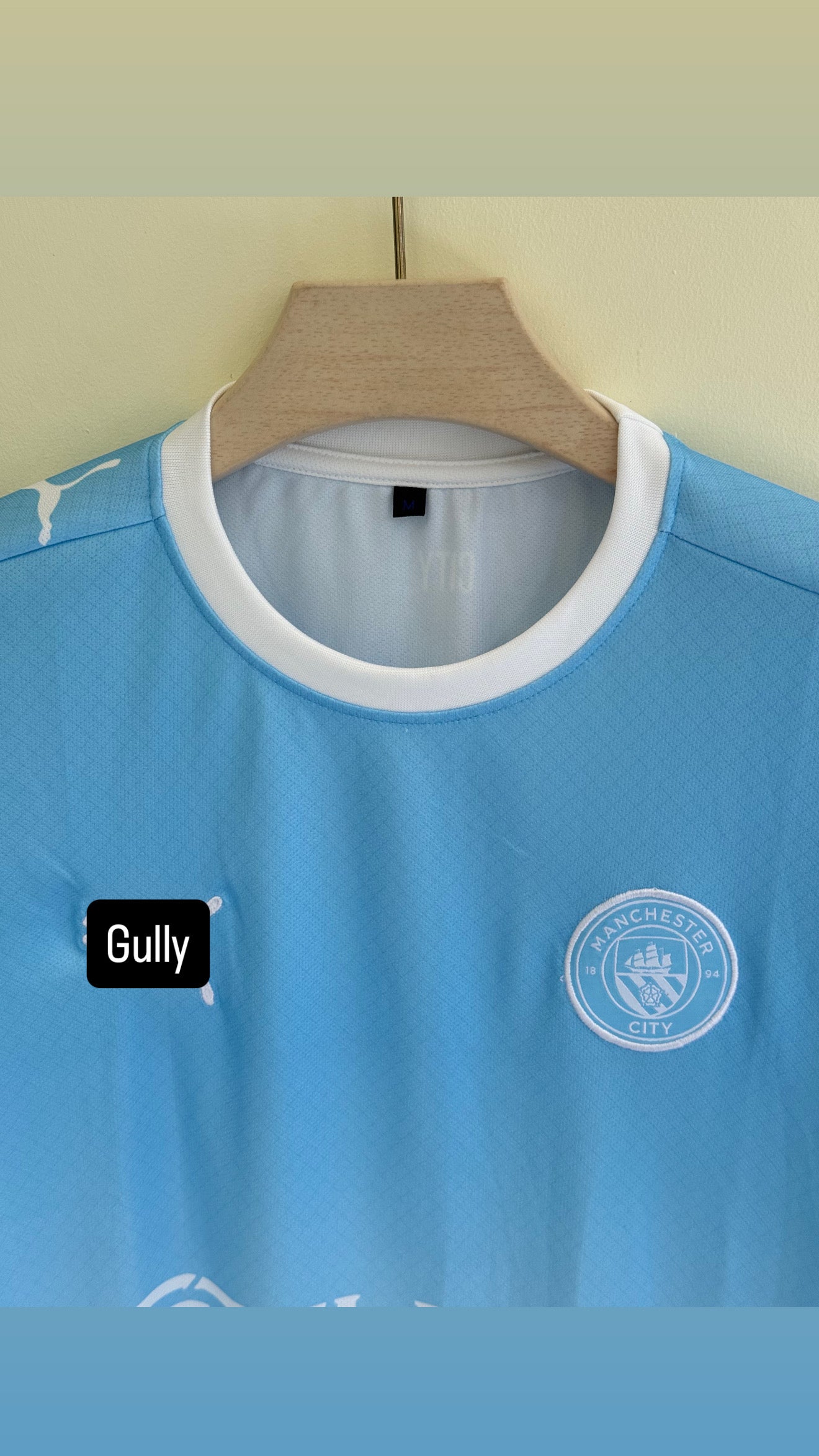 HALAND MANCHESTER CITY 26/27 HOME KIT POLO EMBROIDERY