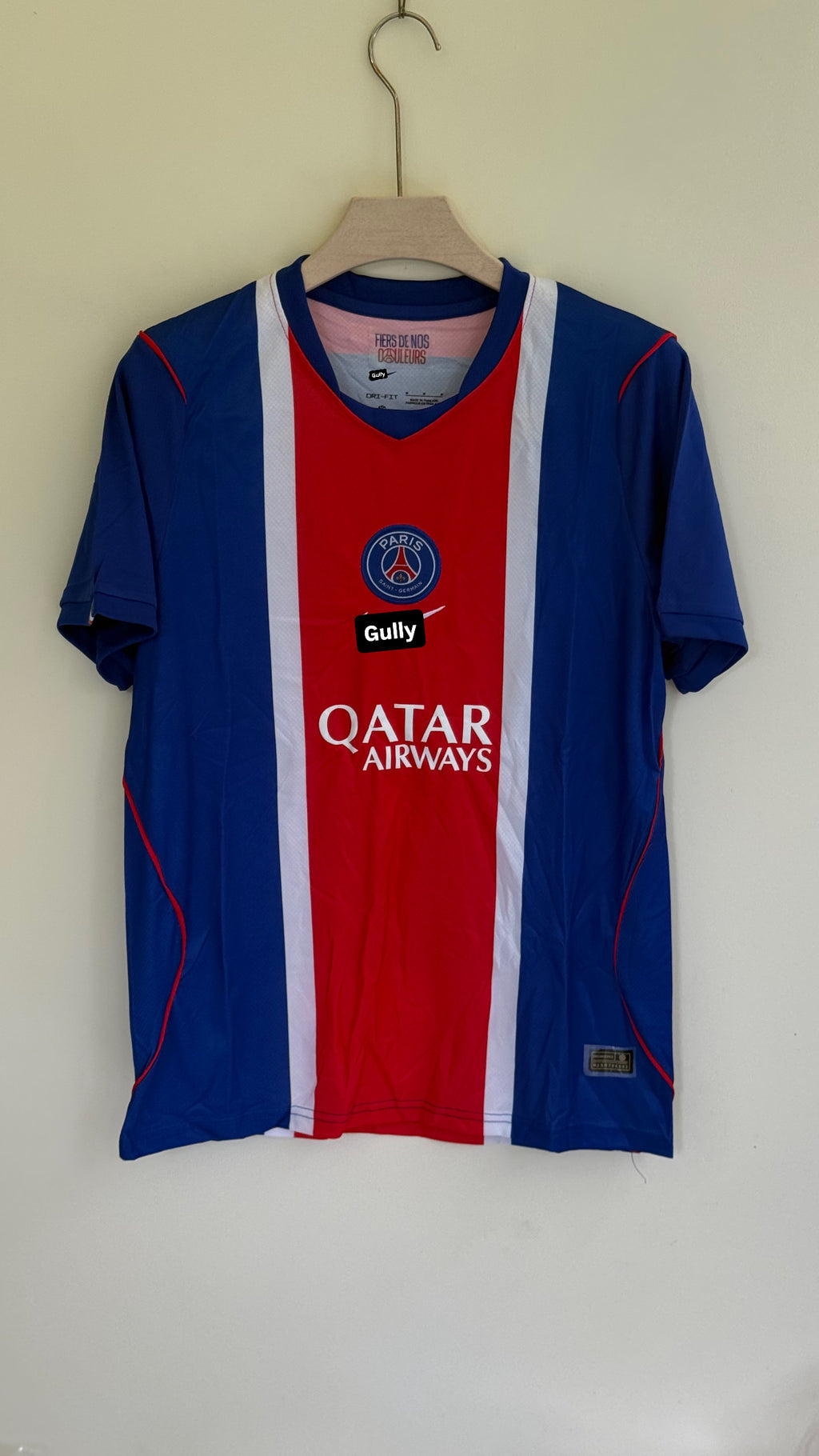 PSG HOME KIT 26/27  MASTER QUALITY EMBROIDERY