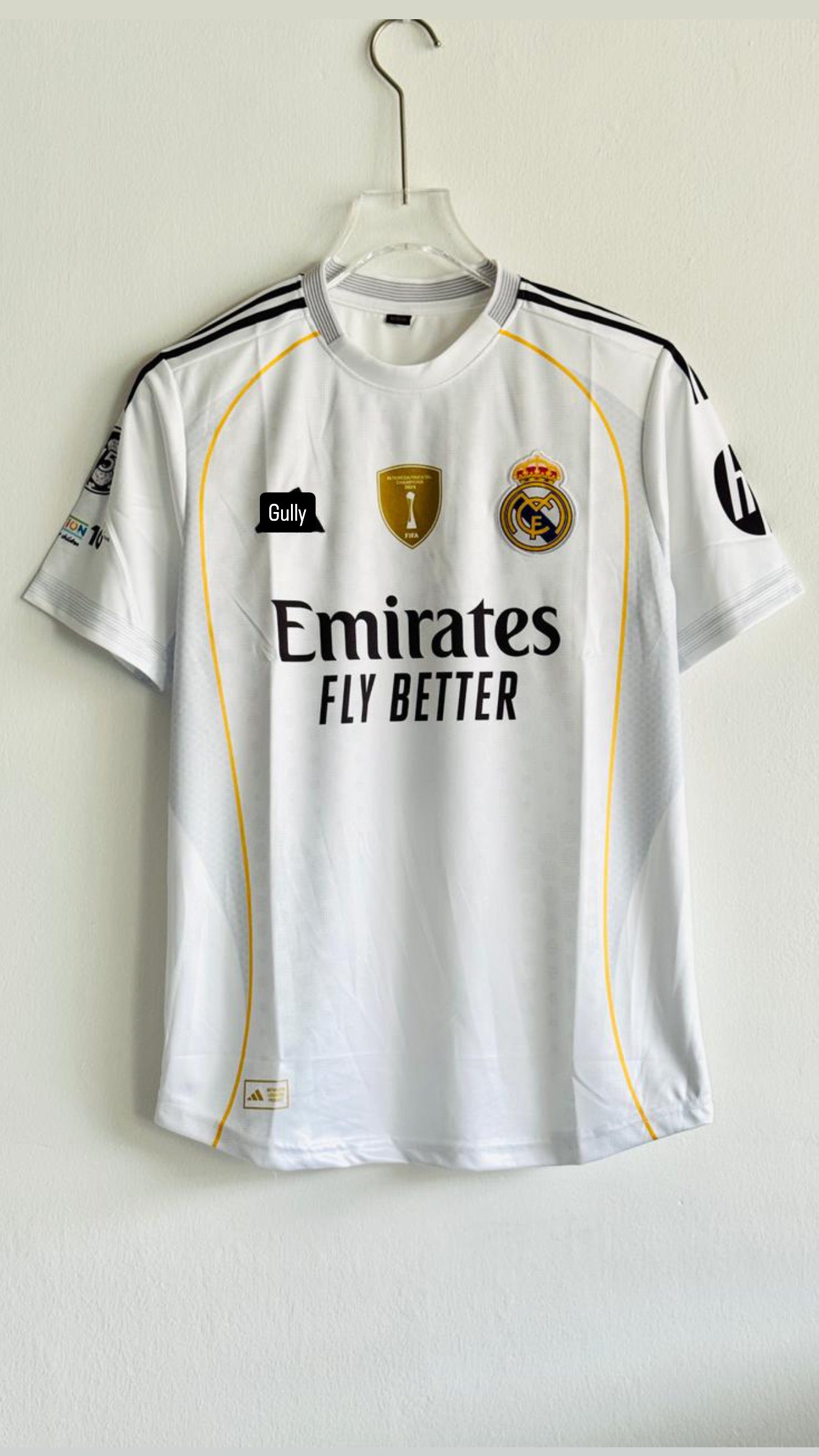 VALVERDE REAL MADRID 25/26 HOME KIT EMBROIDERY
