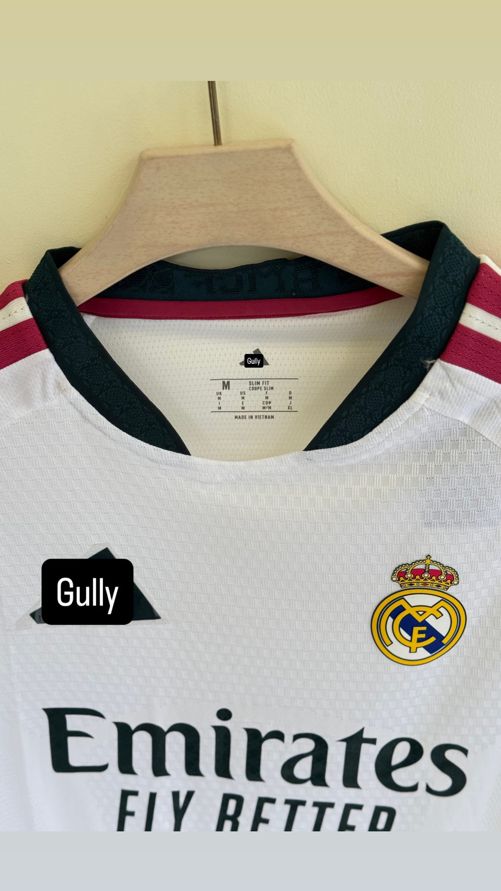 REAL MADRID  HOME KIT 26/27 PLAYER VERSION EMBROIDERY
