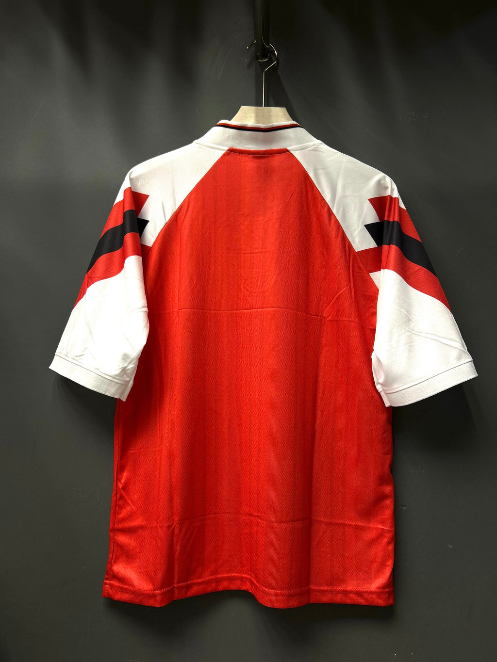 ARSENAL 1992/93 HOME KIT FIVE SLEEV EMBROIDERY