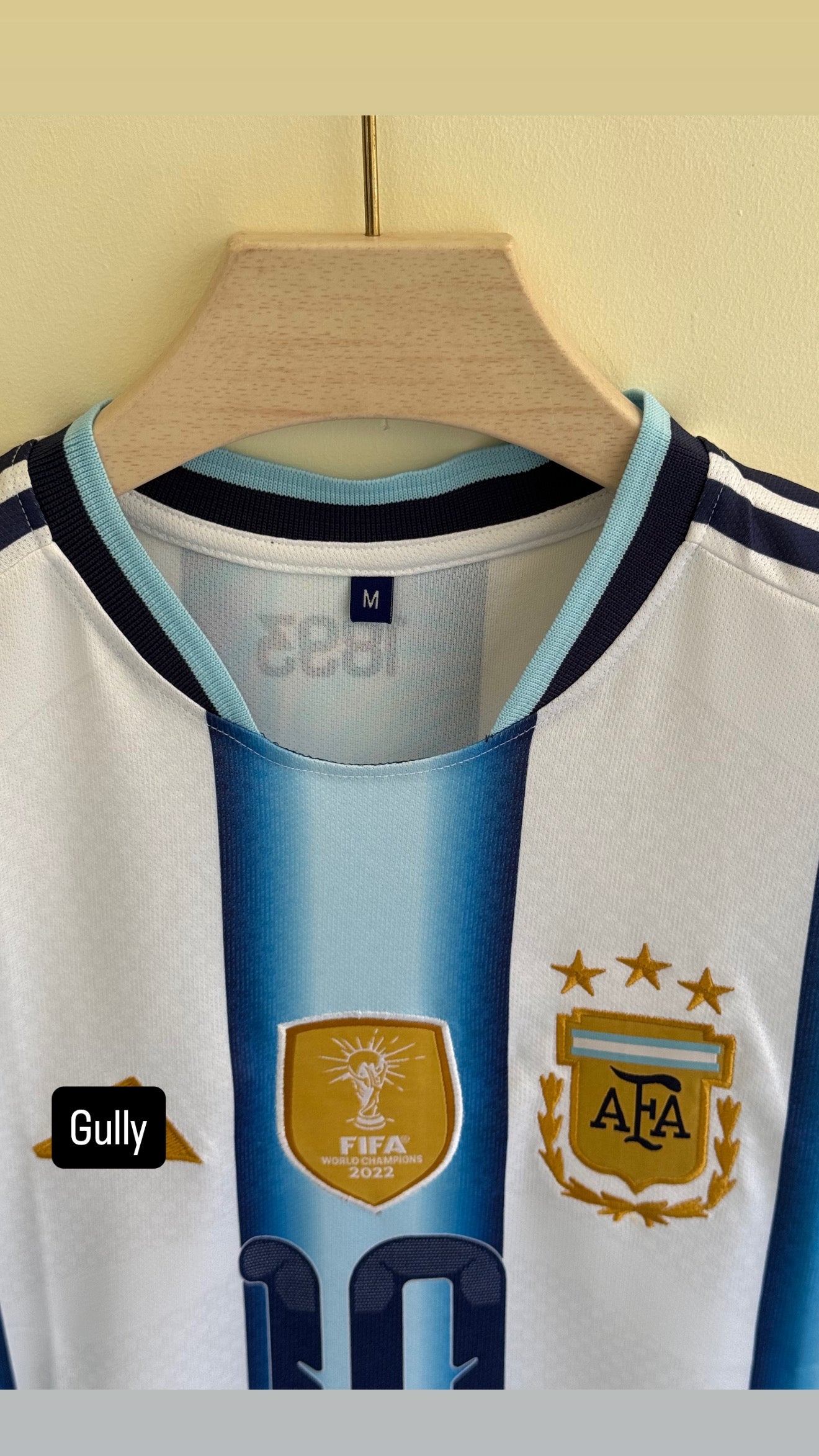 MESSI ARGENTINA 2026 WORLD CUP HOME KIT EMBROIDERY