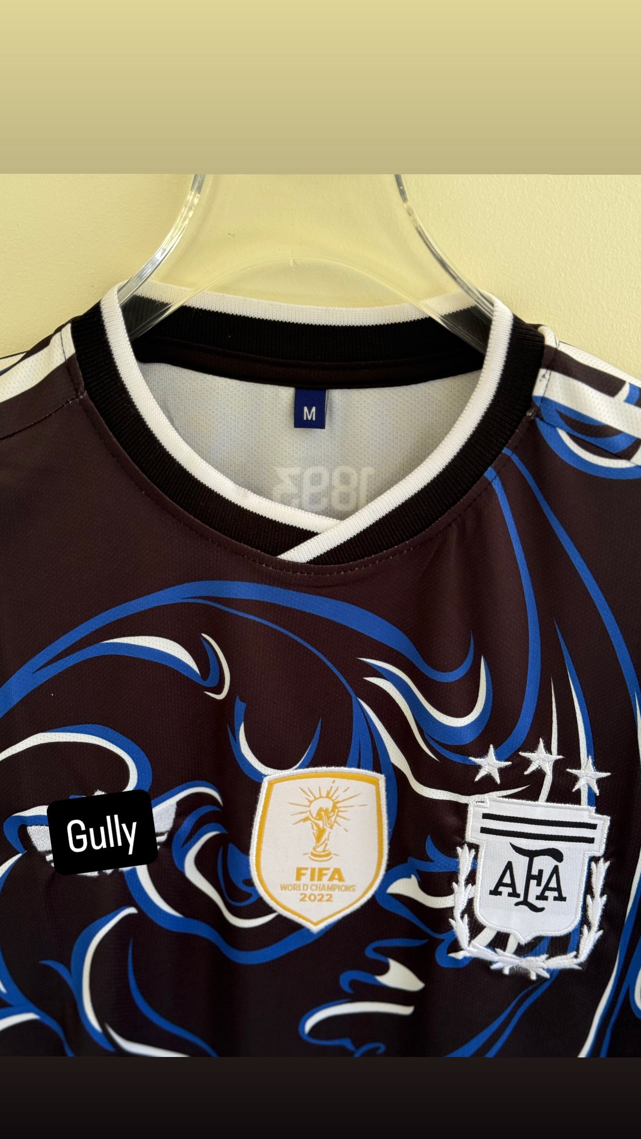 MESSI ARGENTINA 2026 WORLD CUP AWAY KIT EMBROIDERY