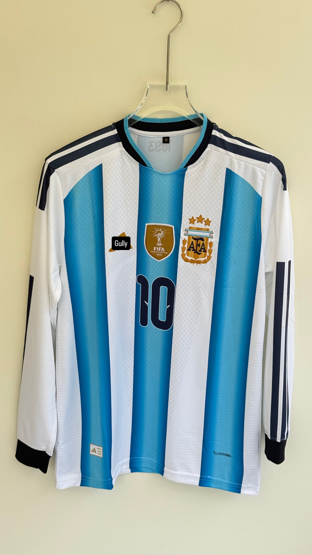MESSI ARGENTINA WORLD CUP KIT 2026 HOME KIT FULL SLEEV EMBROIDERY