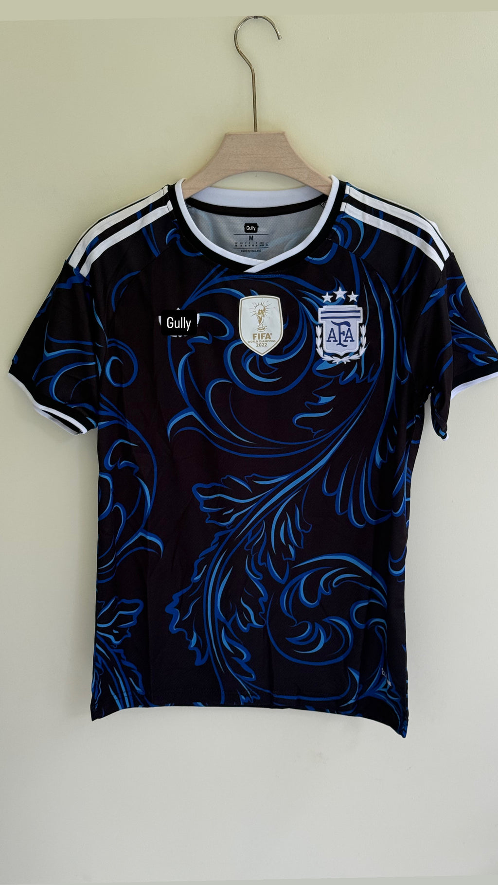 ARGENTINA AWAY WORLD CUP KIT MASTER QUALITY EMBROIDERY