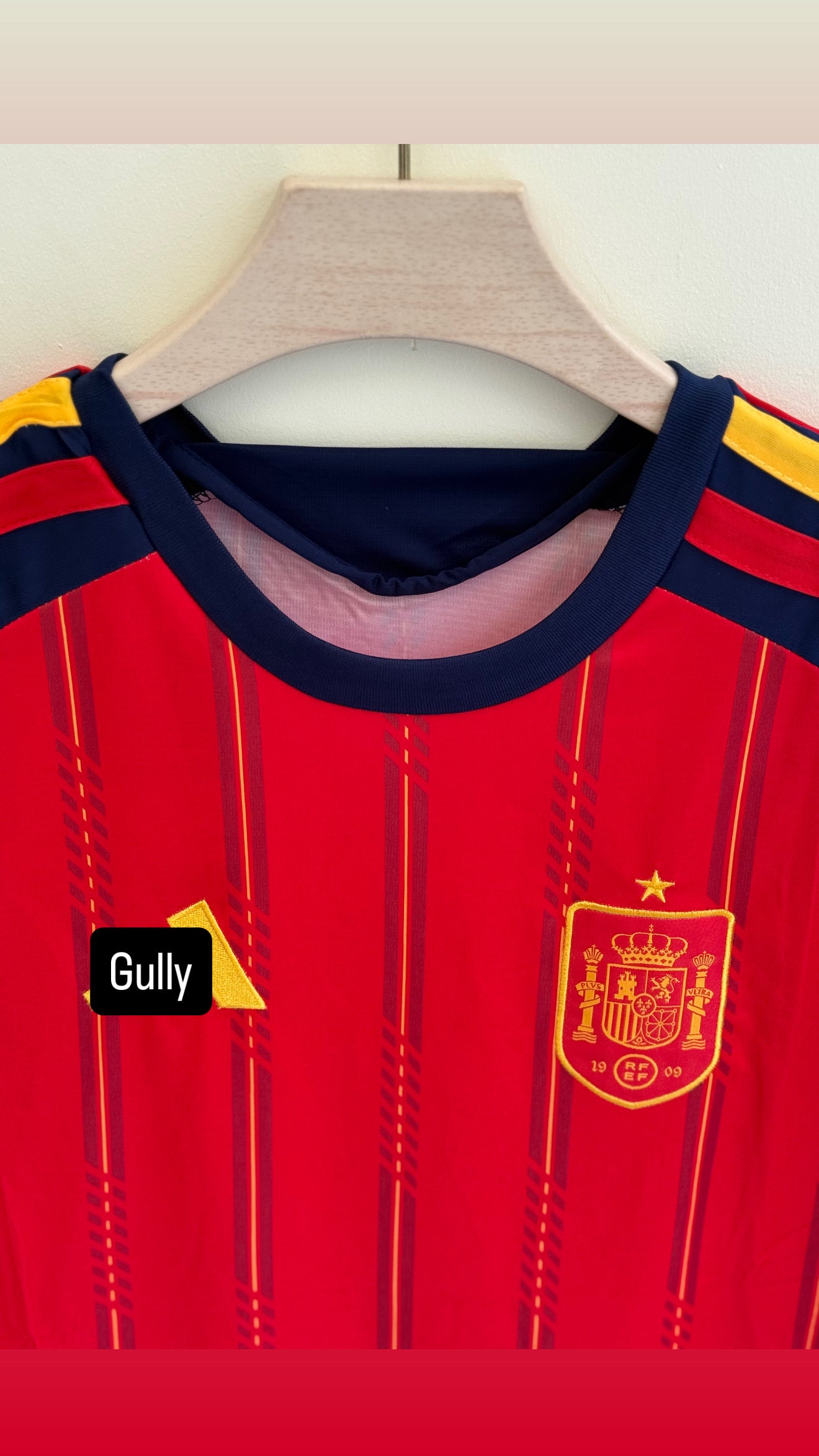 SPAIN 2026 WORLD CUP HOME KIT MASTER QUALITY EMBROIDERY