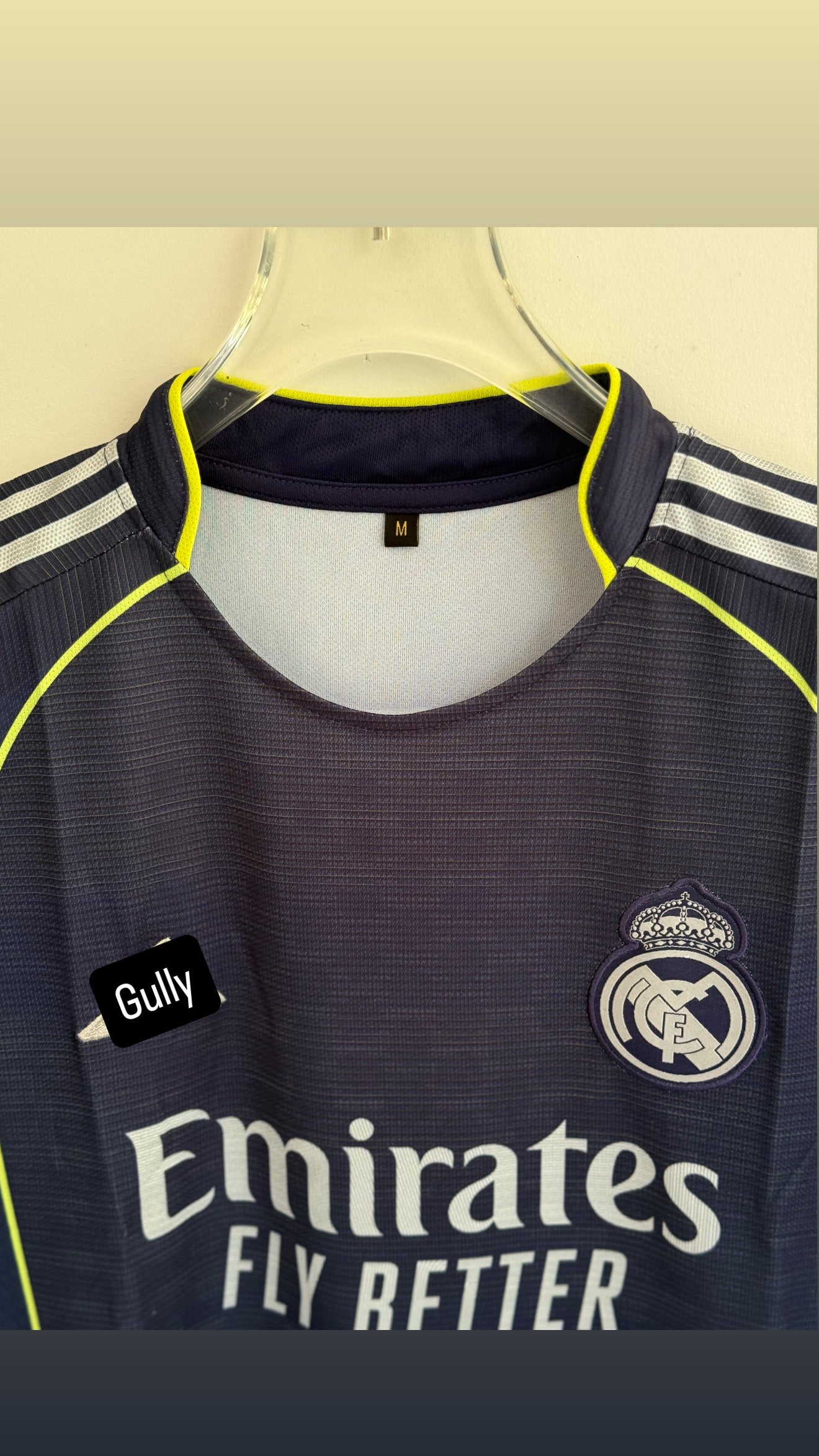 TRENT REAL MADRID 25/26 AWAY KIT EMBROIDERY – Gully Sports India