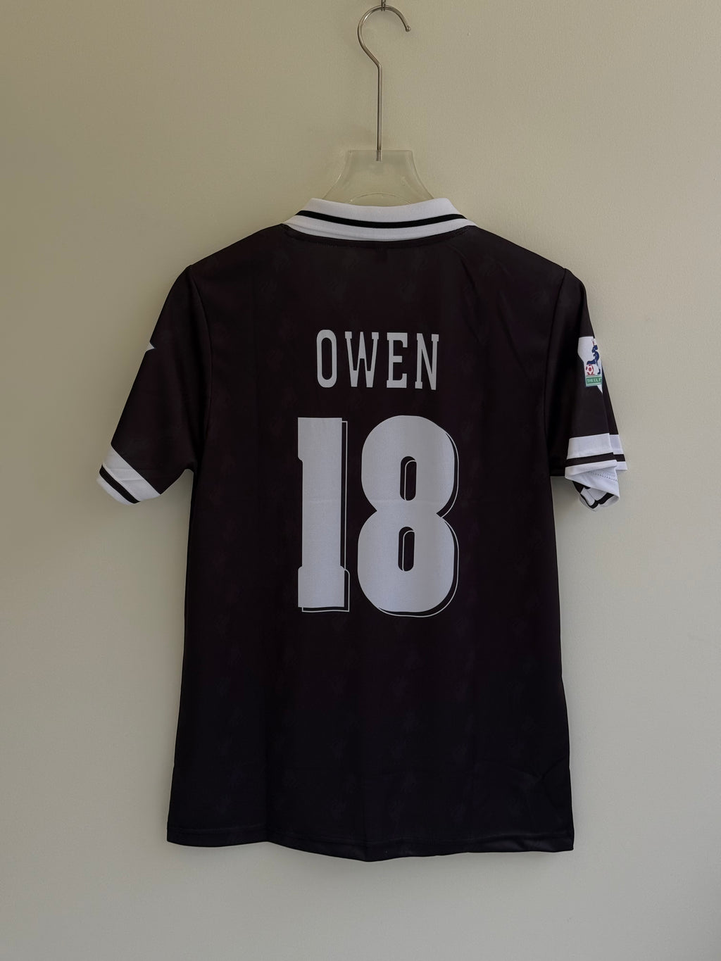 OWEN LIVERPOOL 1996/97 THIRD KIT POLO EMBROIDERY