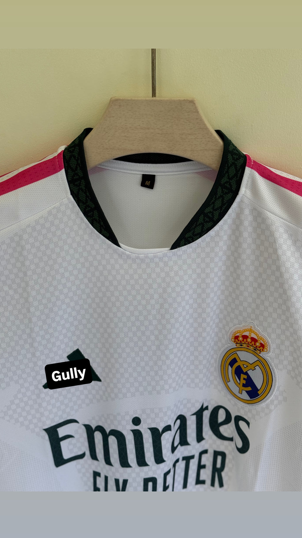 BELLINGHAM REAL MADRID HOME KIT 26/27 EMBROIDERY