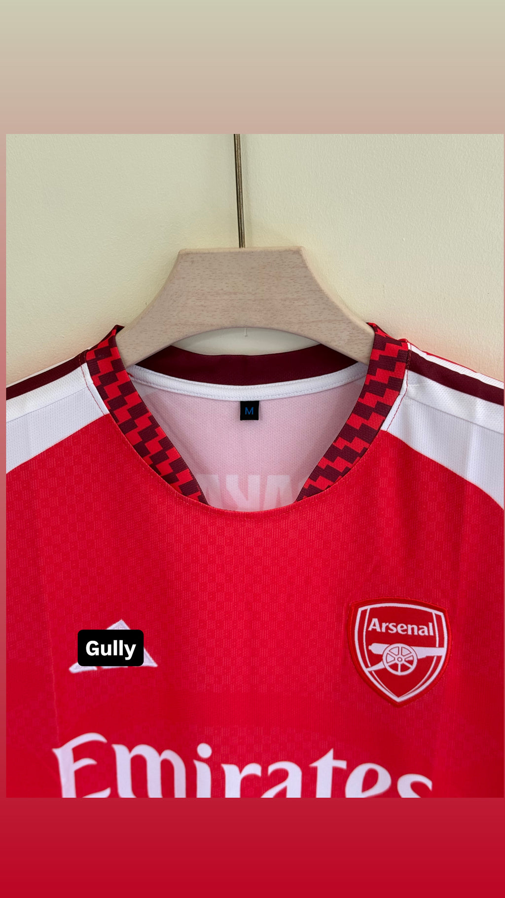 SAKA ARSENAL  HOME KIT 26/27 EMBROIDERY