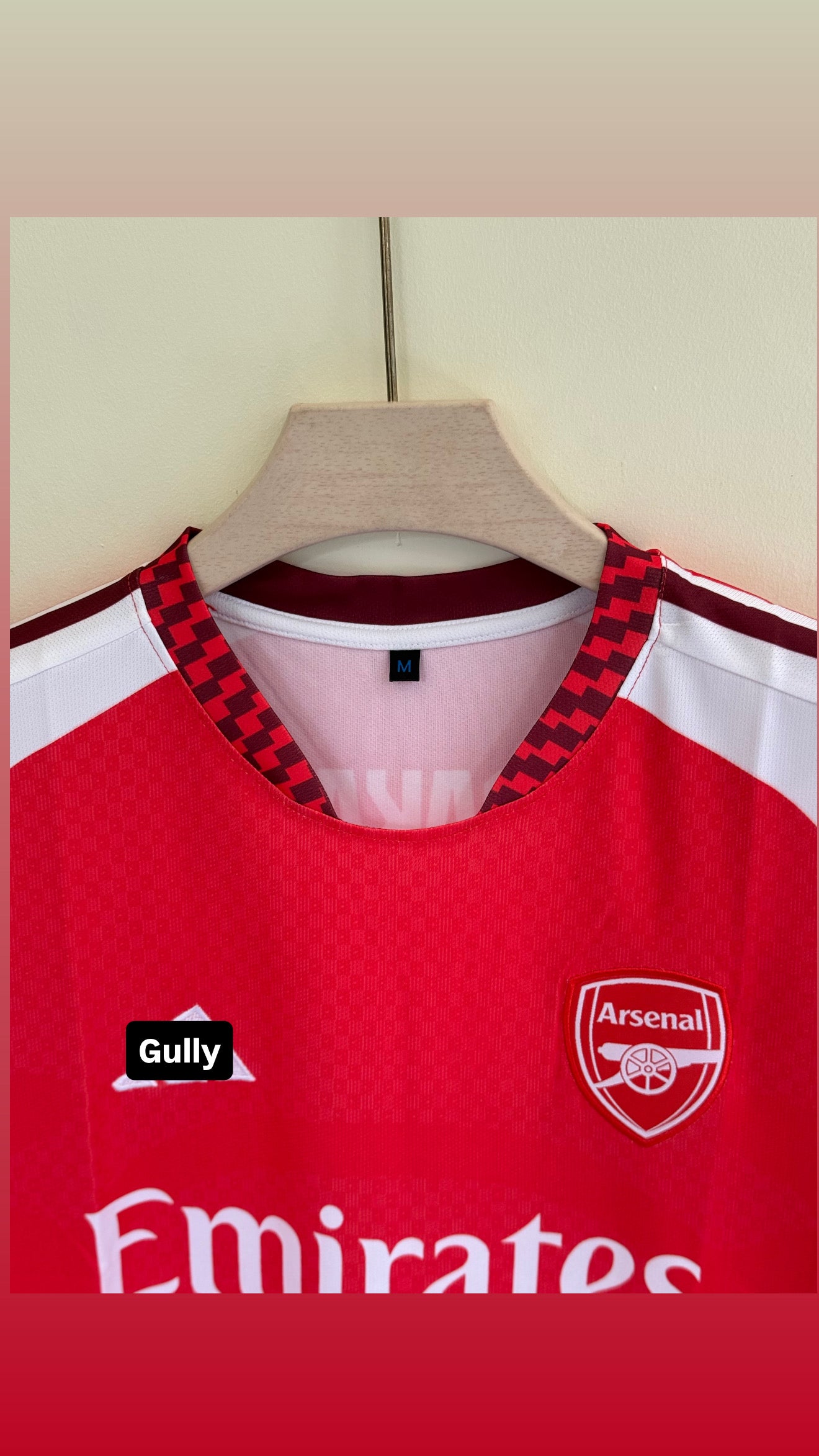 SAKA ARSENAL  HOME KIT 26/27 EMBROIDERY