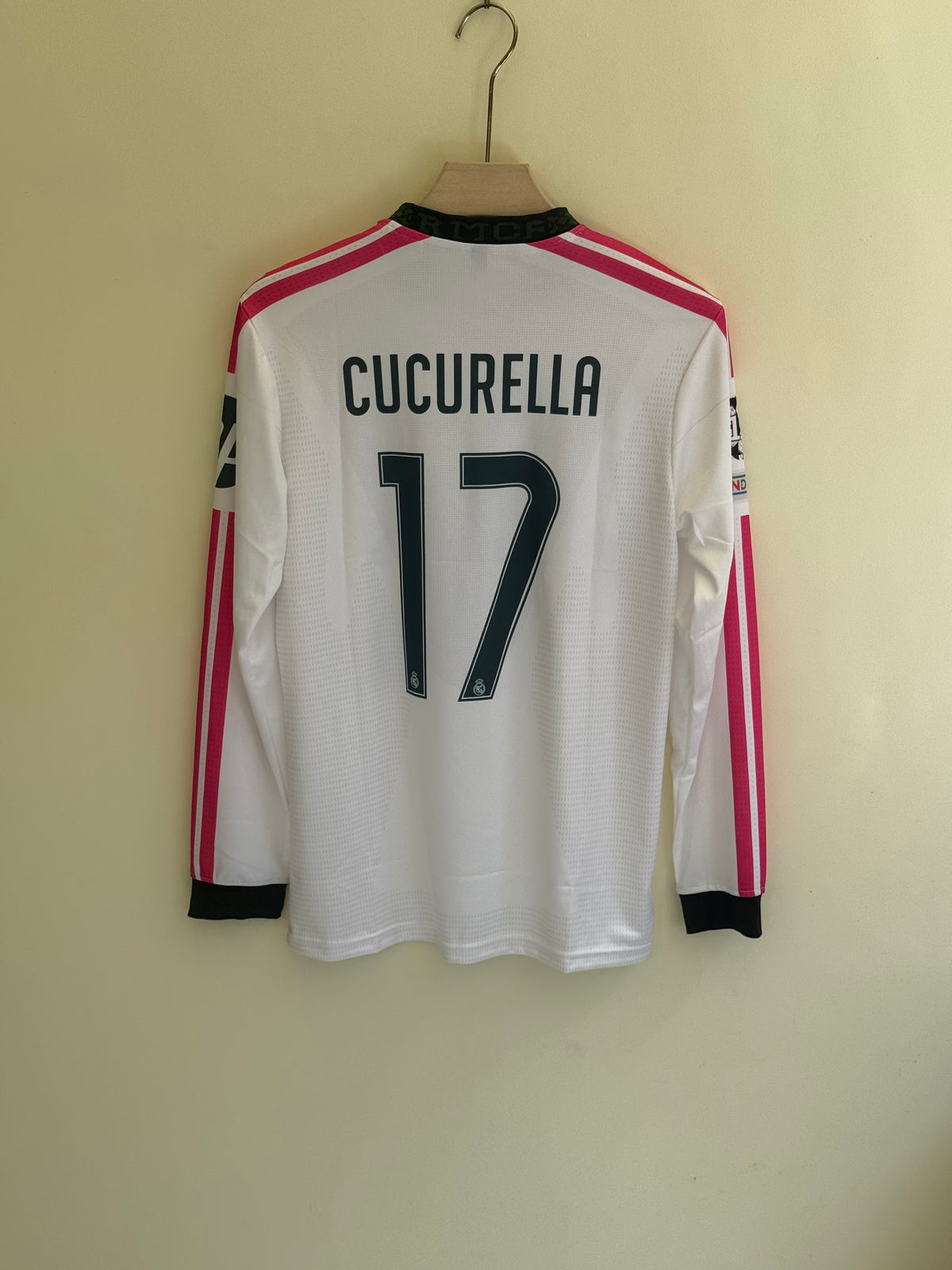 CUCURELLA REAL MADRID 26/27 HOME KIT FULL SLEEV EMBROIDERY