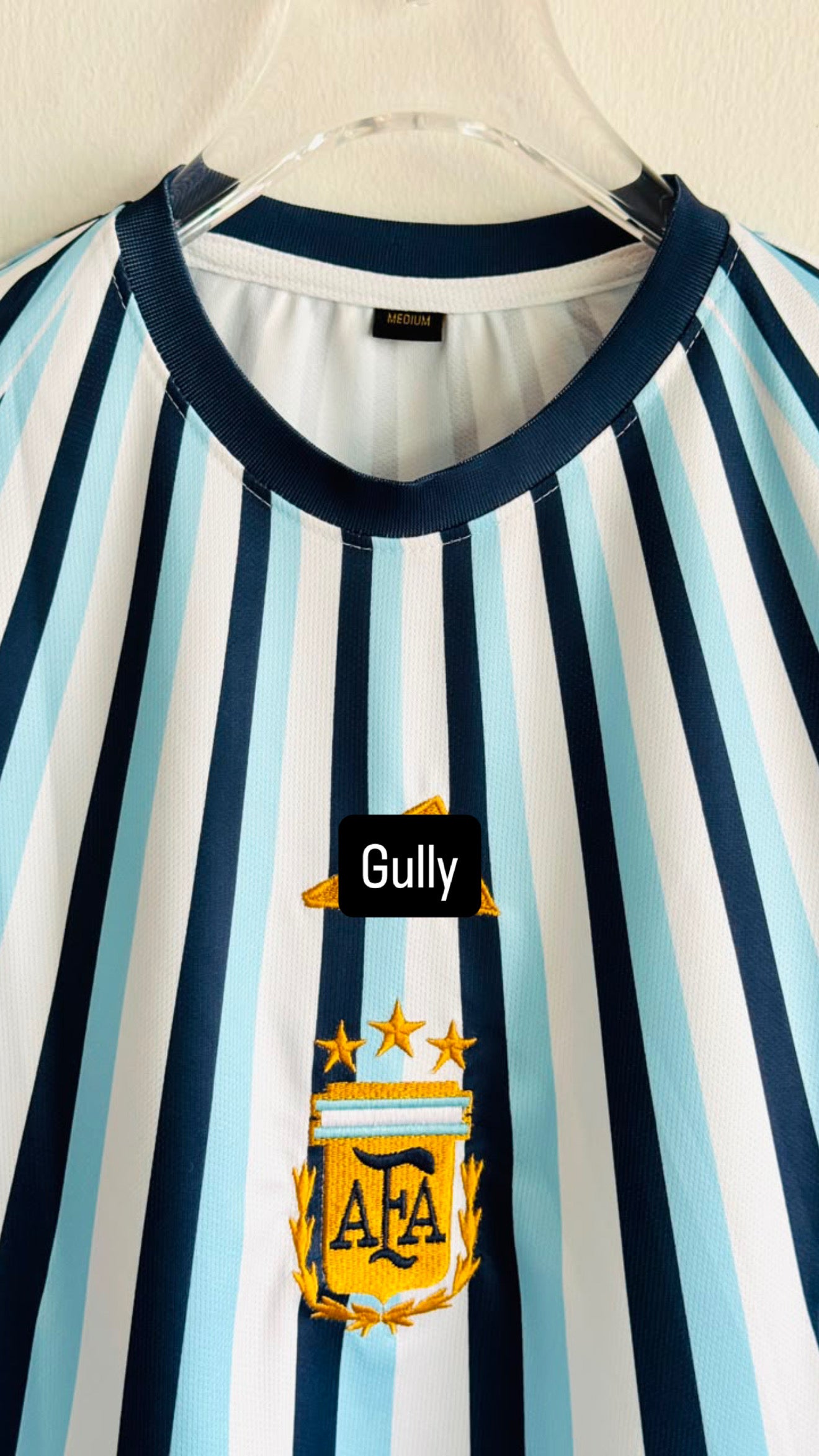 ARGENTINA 2026 WORLD CUP TRAINING KIT EMBROIDERY