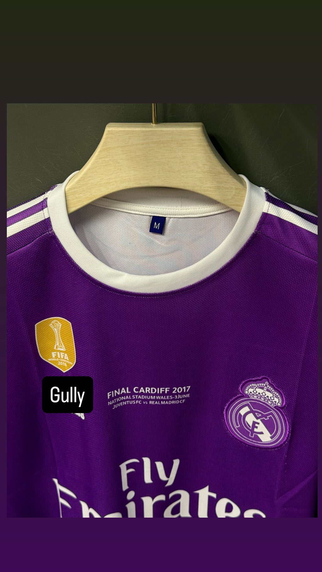 RONALDO REAL MADRID PURPLE FULL  SLEEV EMBROIDERY