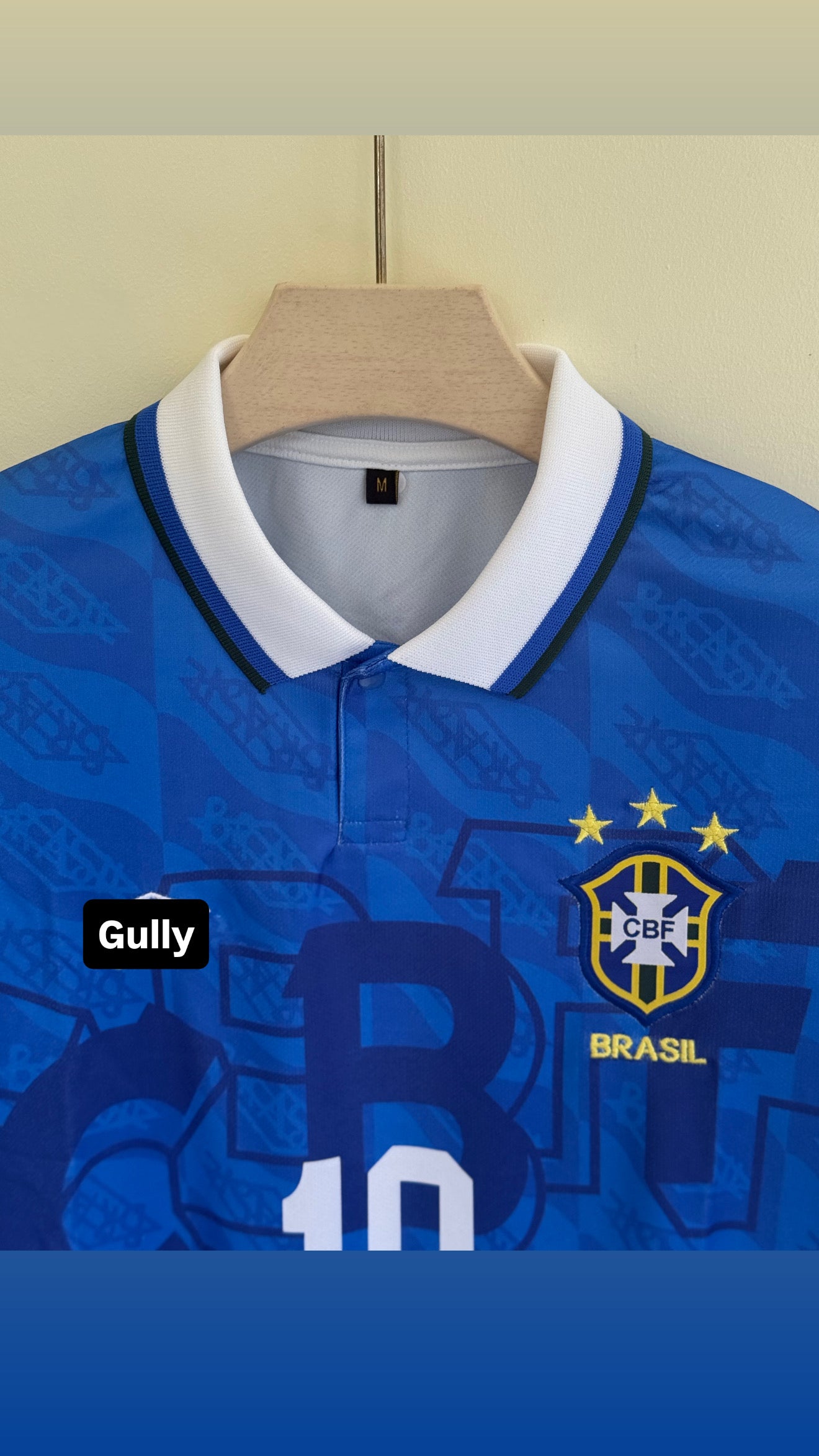 PELÉ BRAZIL  POLO FIVE SLEEV EMBROIDERY