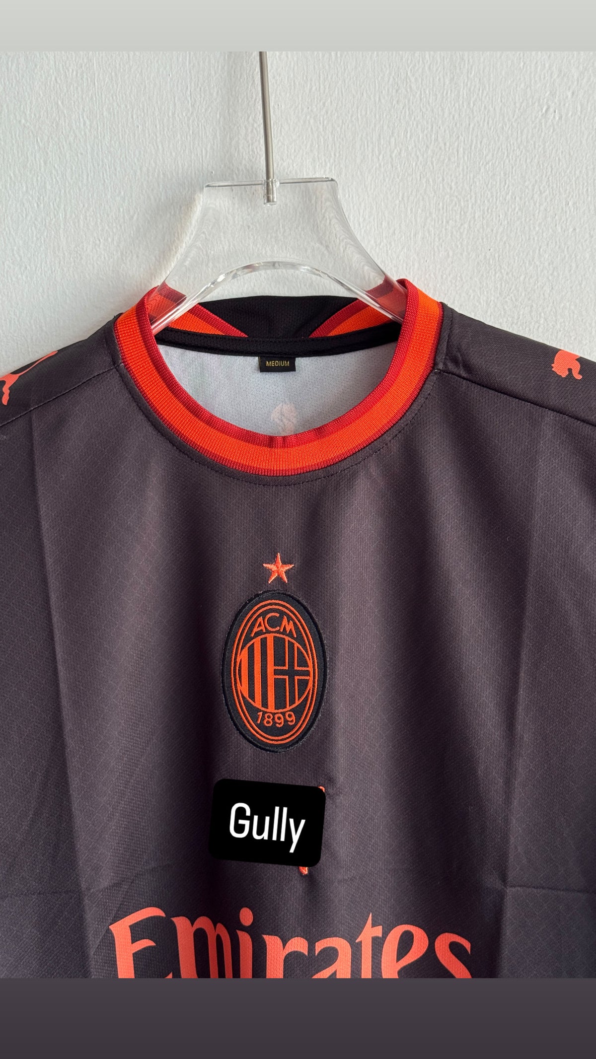 AC MILAN AWAY KIT 26/27 EMBROIDERY