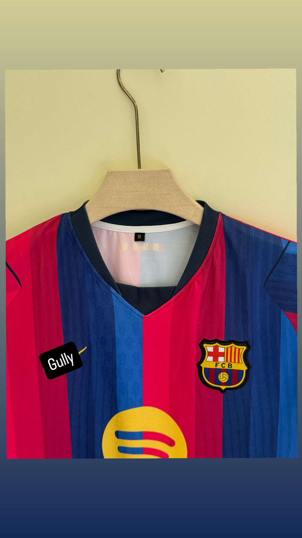 YAMAL BARCELONA HOME KIT 26/27 EMBROIDERY