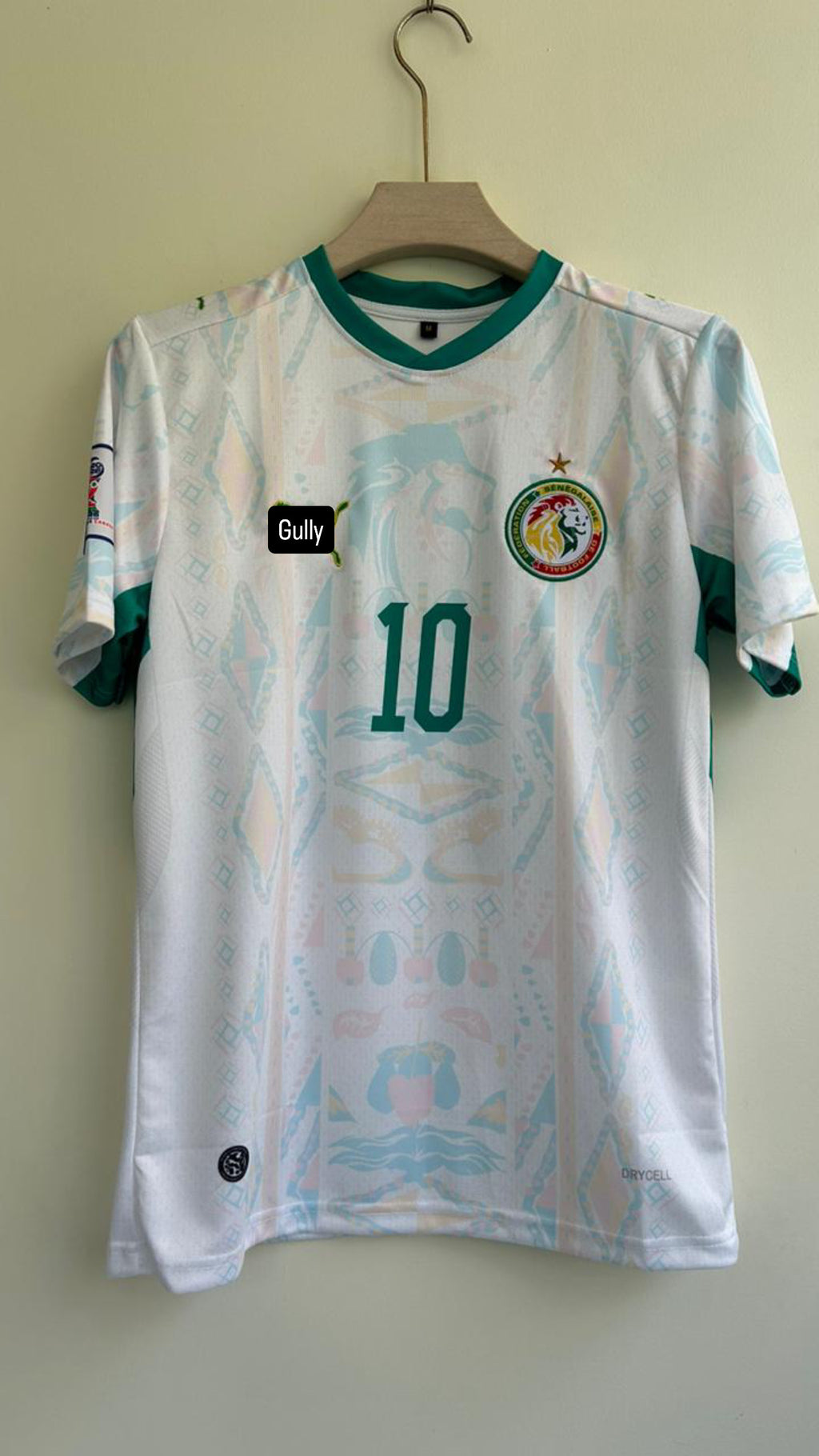 MANE SENEGAL 2026 WORLD CUP HOME KIT EMBROIDERY