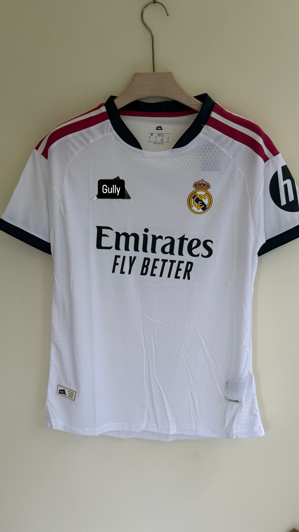 REAL MADRID  HOME KIT 26/27 PLAYER VERSION EMBROIDERY