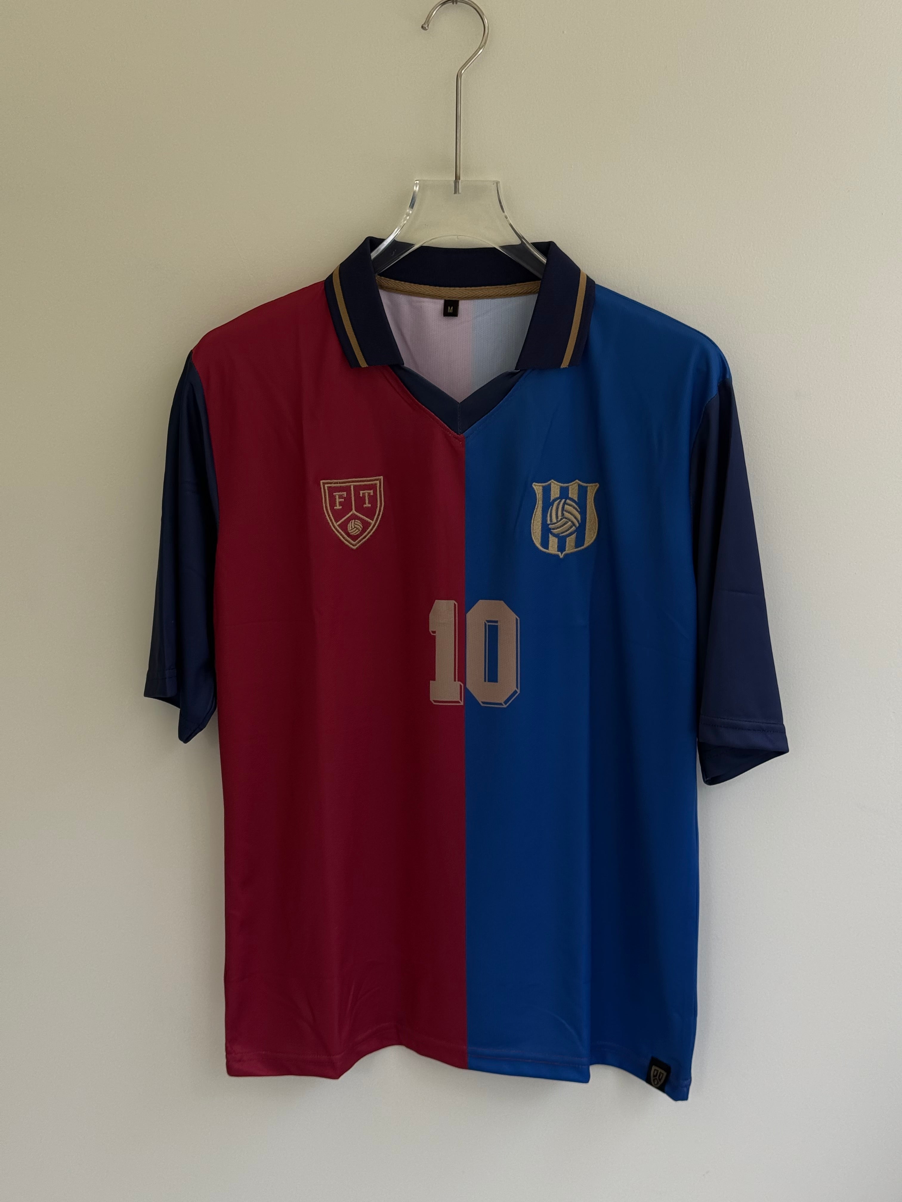BARCELONA NO-10 SPECIAL KIT POLO FIVE SLEEV EMBROIDERY