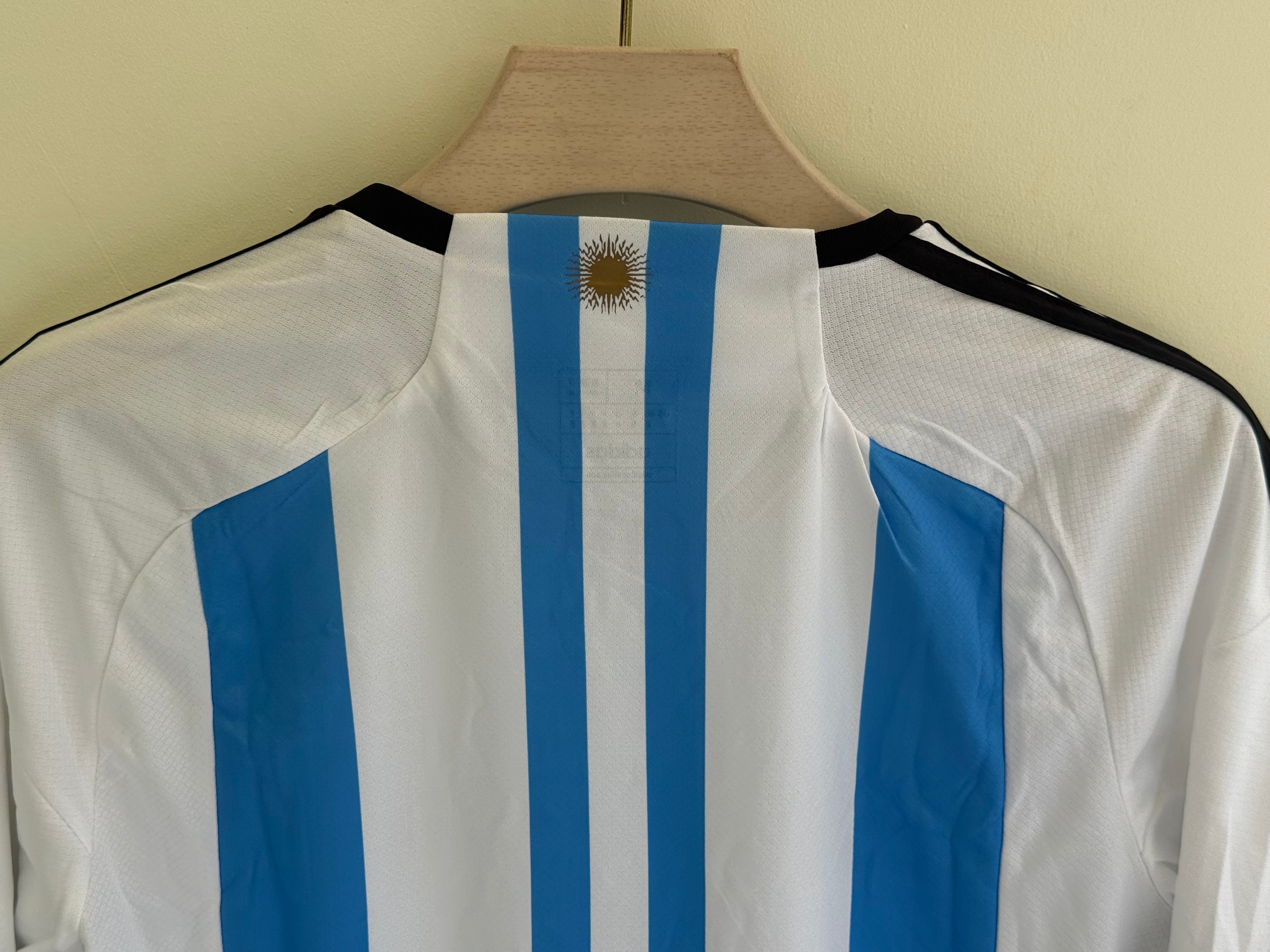 ARG 2022 WORLD CUP HOME KIT EMBROIDERY MASTER QUALITY