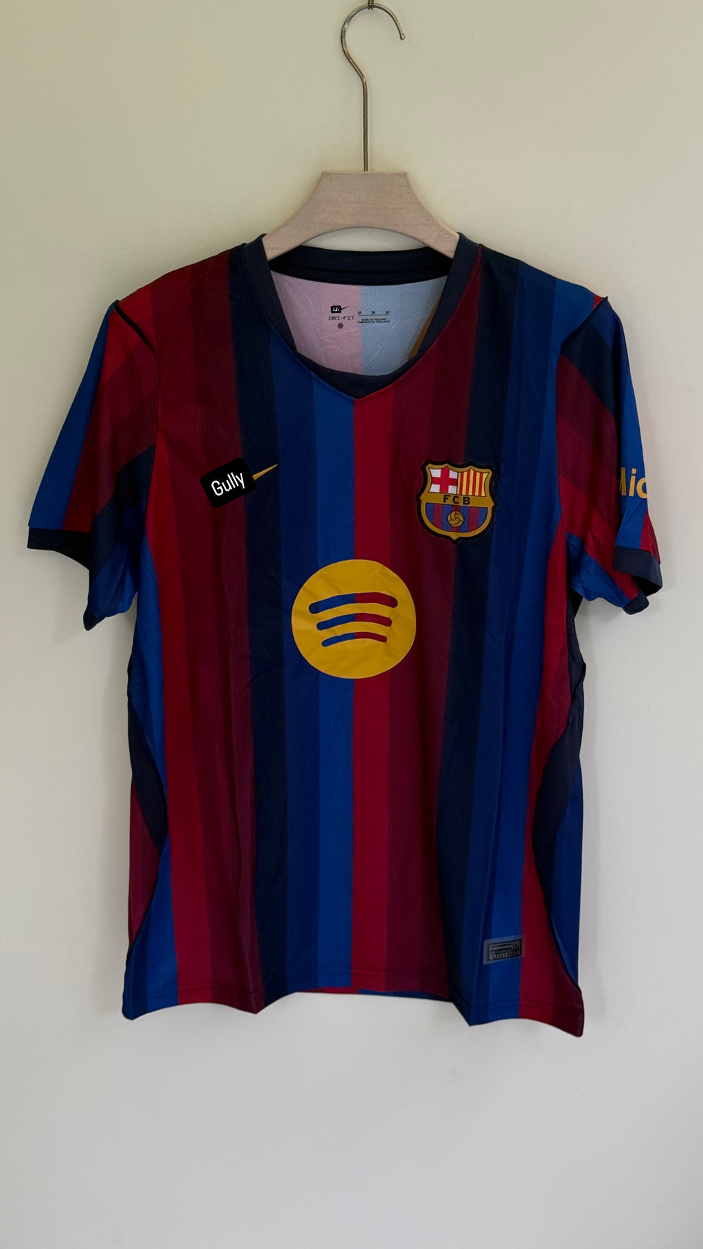 BARCELONA HOME KIT 26/27  MASTER QUALITY EMBROIDERY
