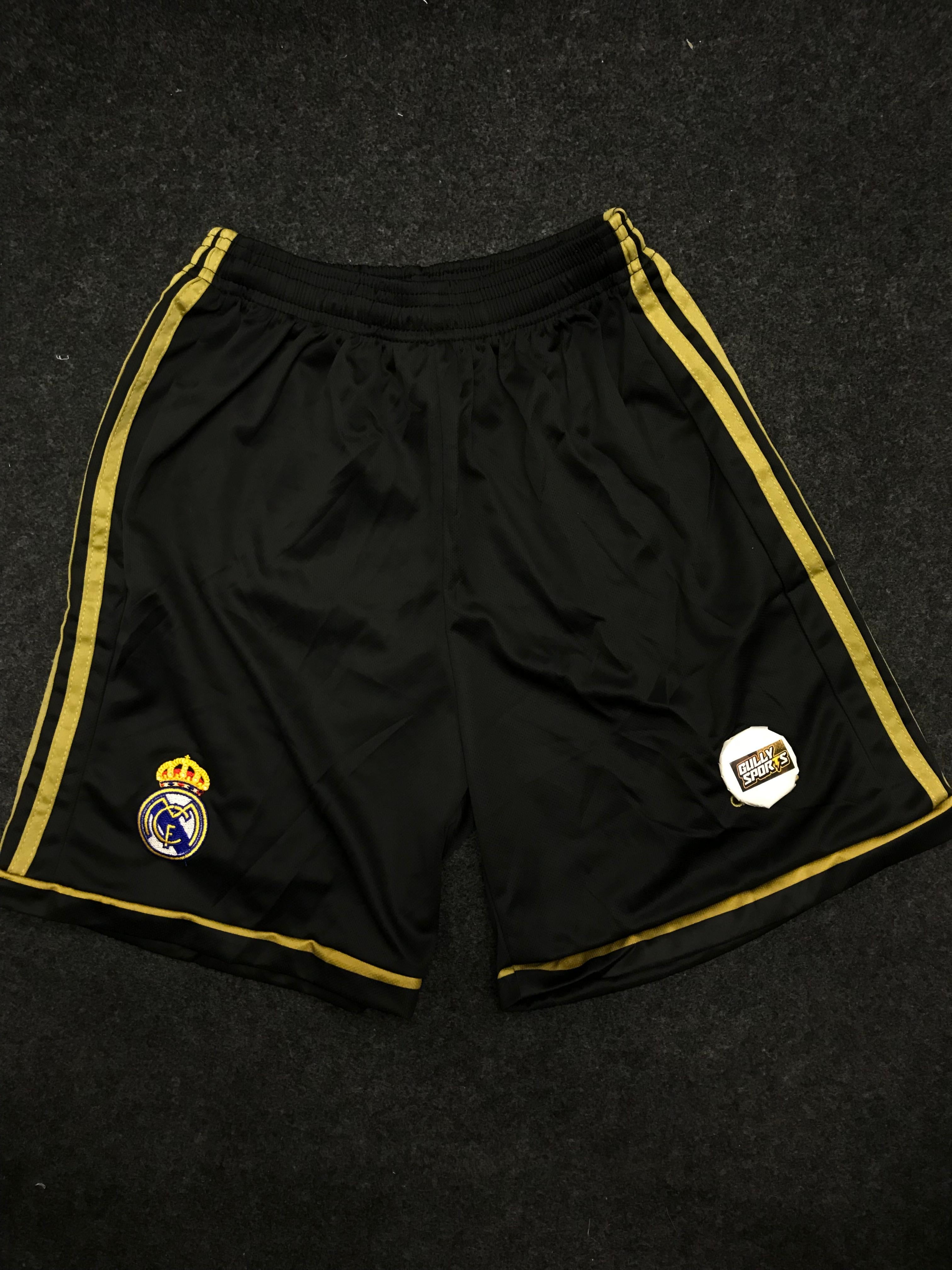REAL BLACK SHORTS EMBROIDERY