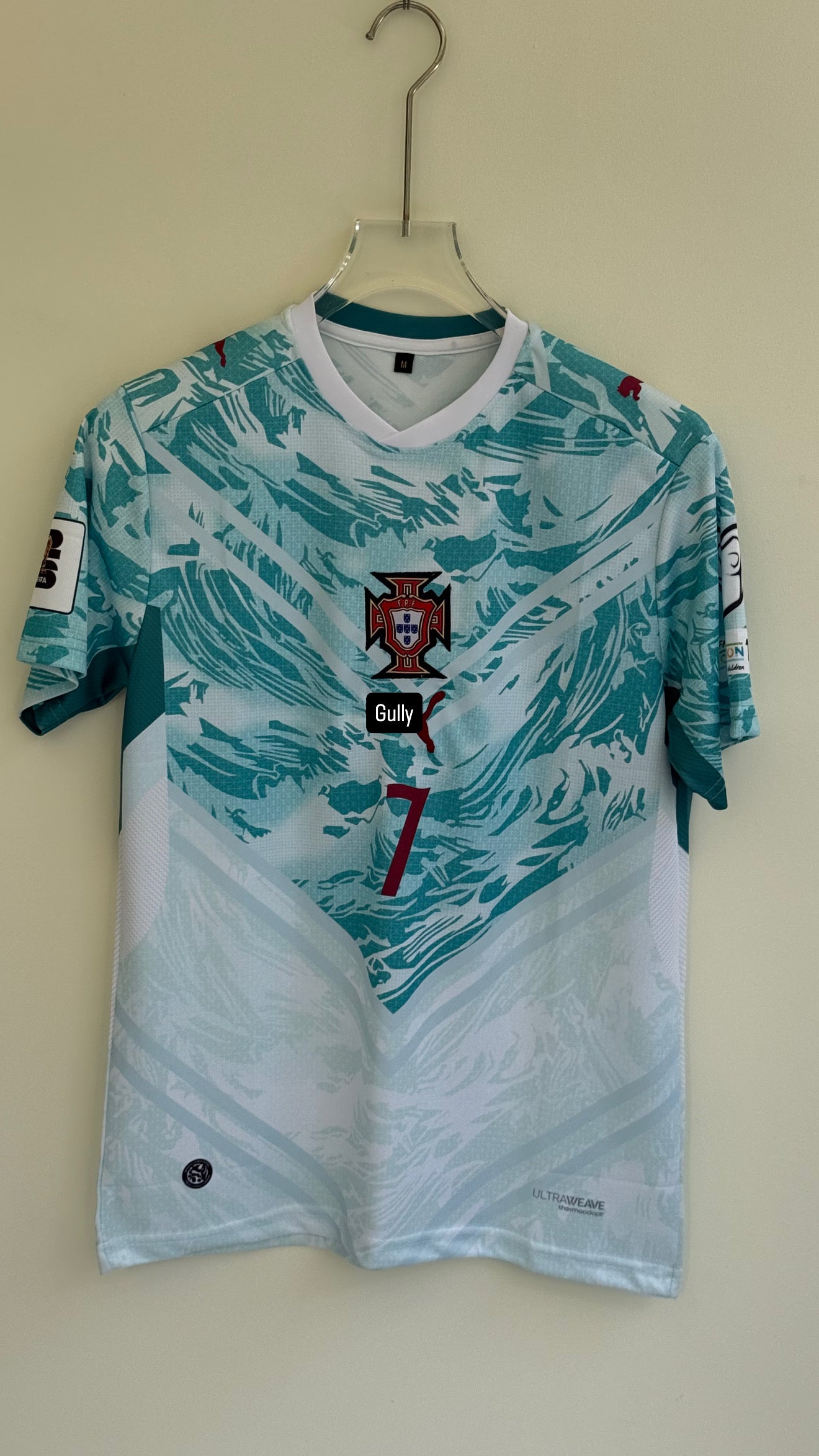 RONALDO PORTUGAL 2026 WORLD CUP AWAY KIT EMBROIDERY