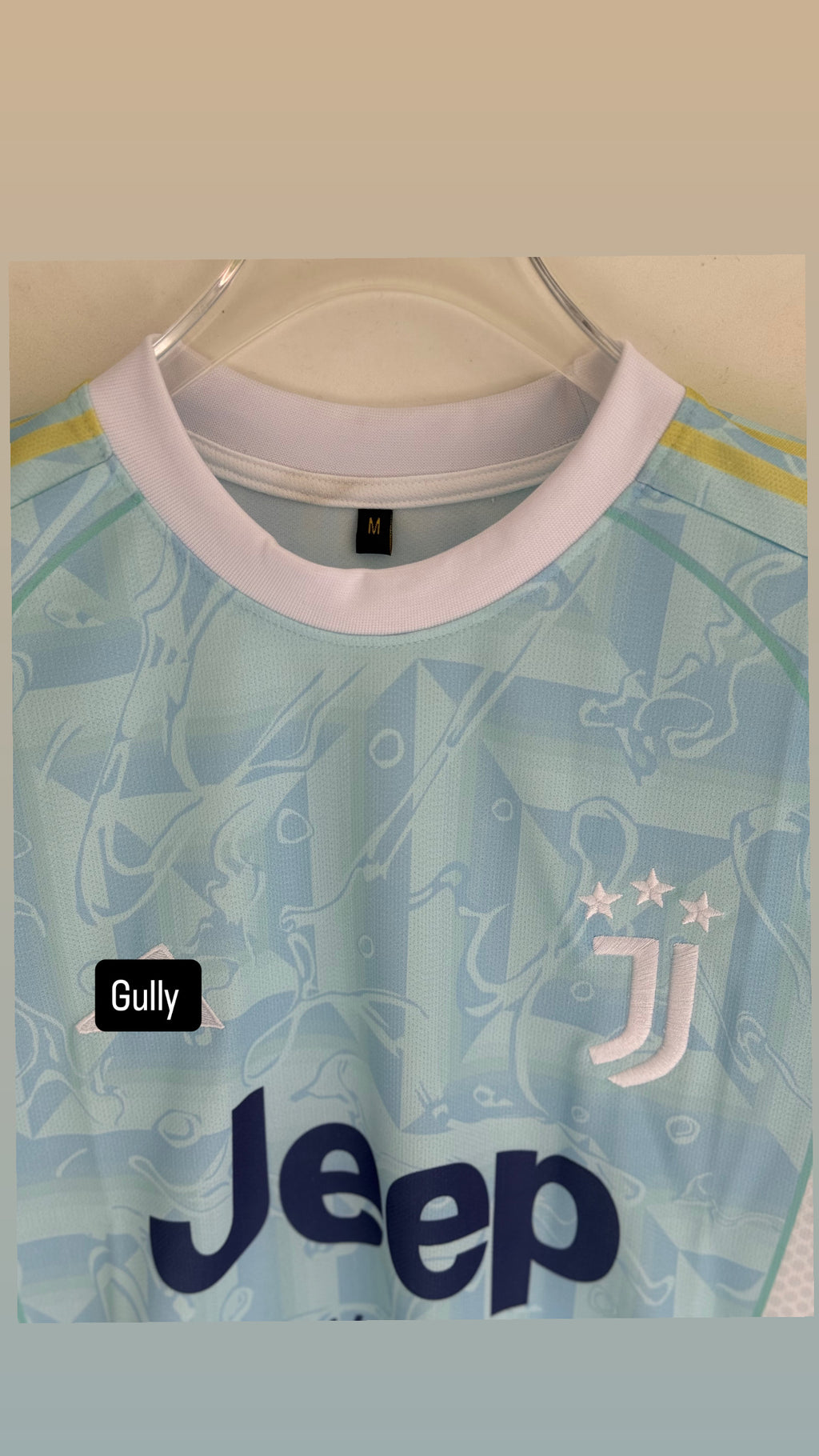 JUVENTUS AWAY KIT NO NAME 25/26 EMBROIDERY