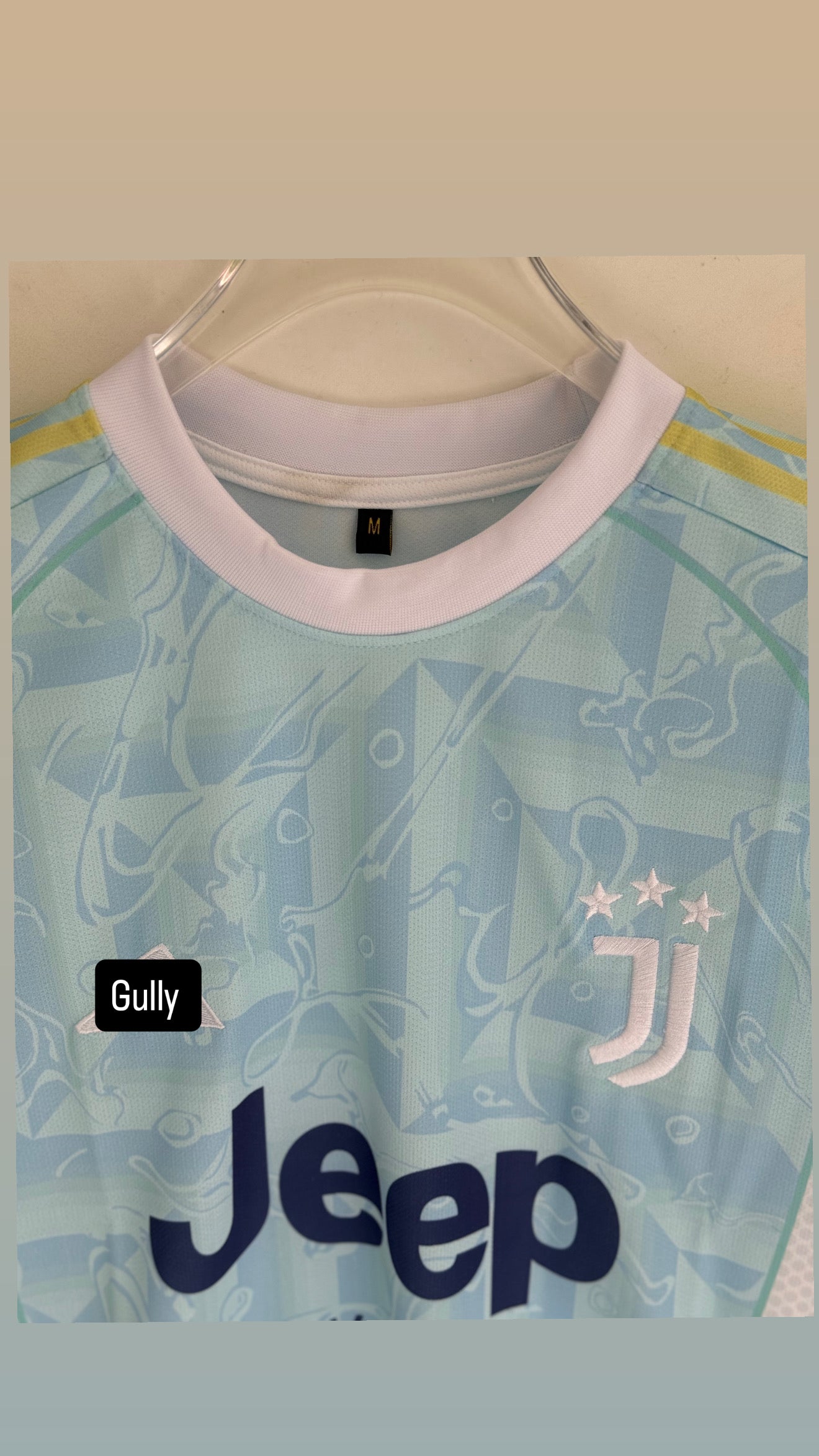 JUVENTUS AWAY KIT NO NAME 25/26 EMBROIDERY