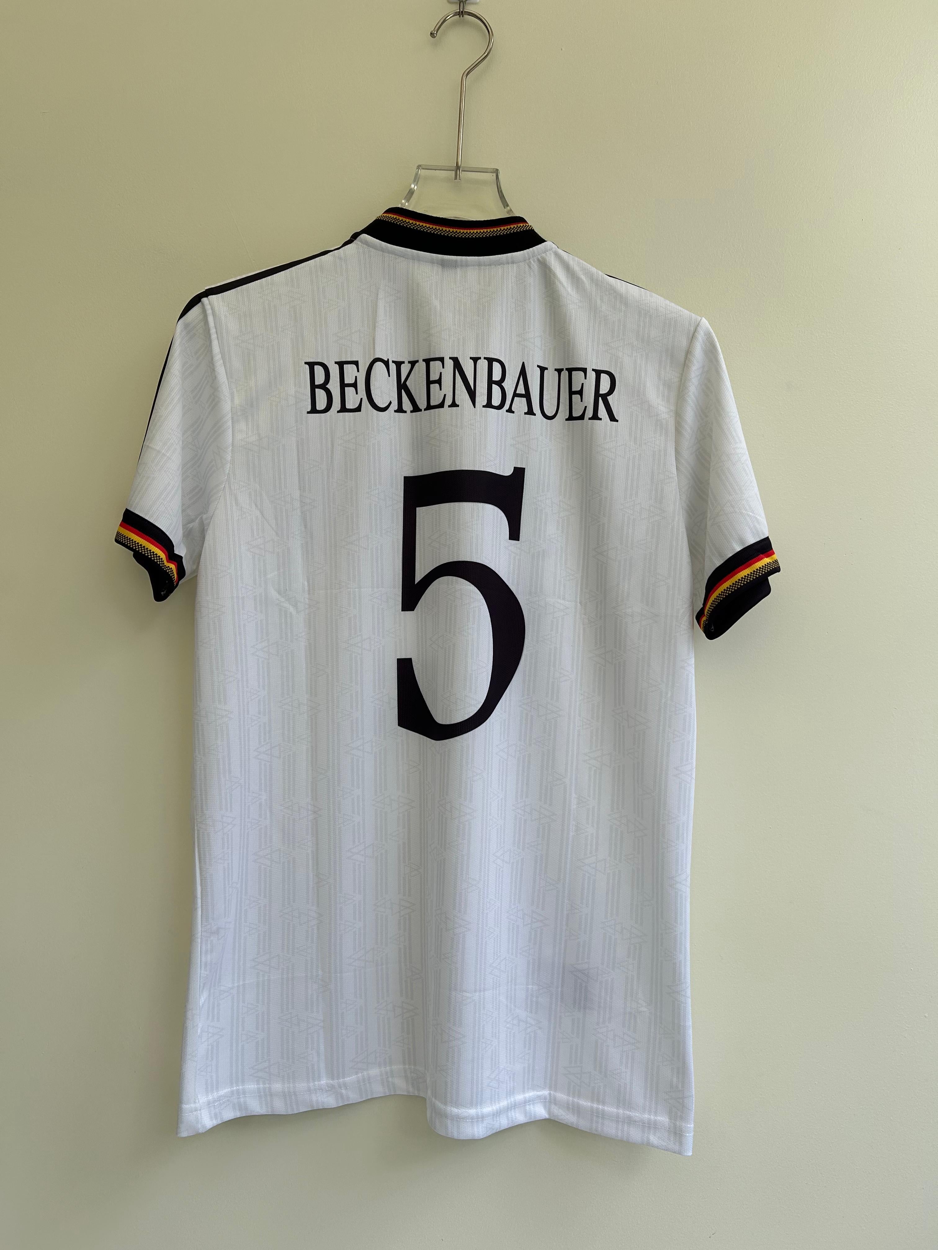 BECKENBAUR GERMANY 1996 HOME KIT EMBROIDERY