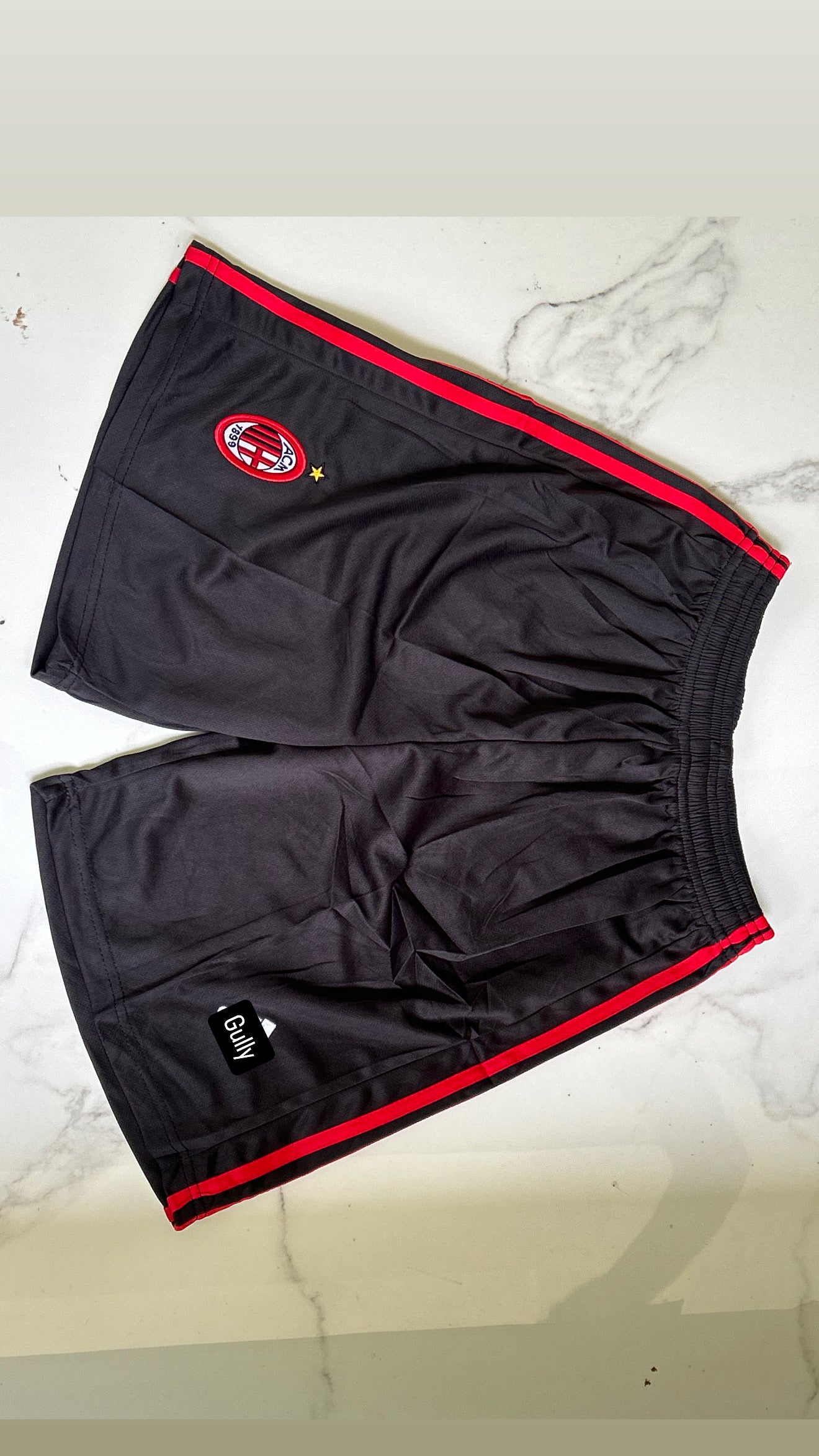 AC MILAN 2007 THIRD KIT SHORTS EMBROIDERY