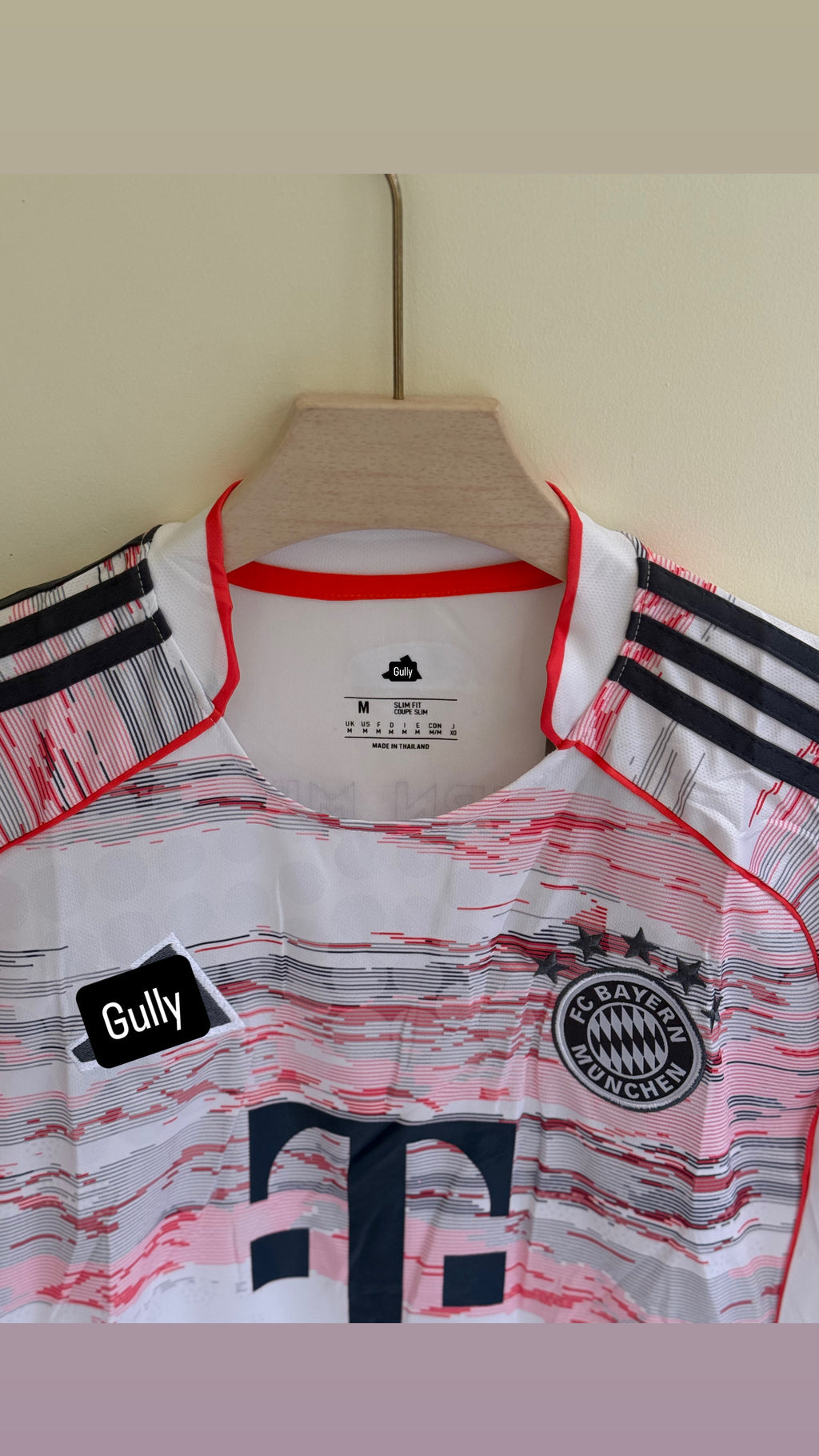 BAYERN 25/26 AWAY KIT  MASTER QUALITY EMBROIDERY